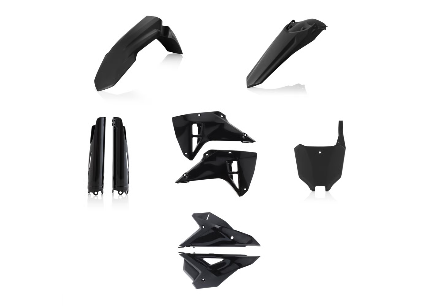 ACERBIS FULL PLASTIC KIT BLACK