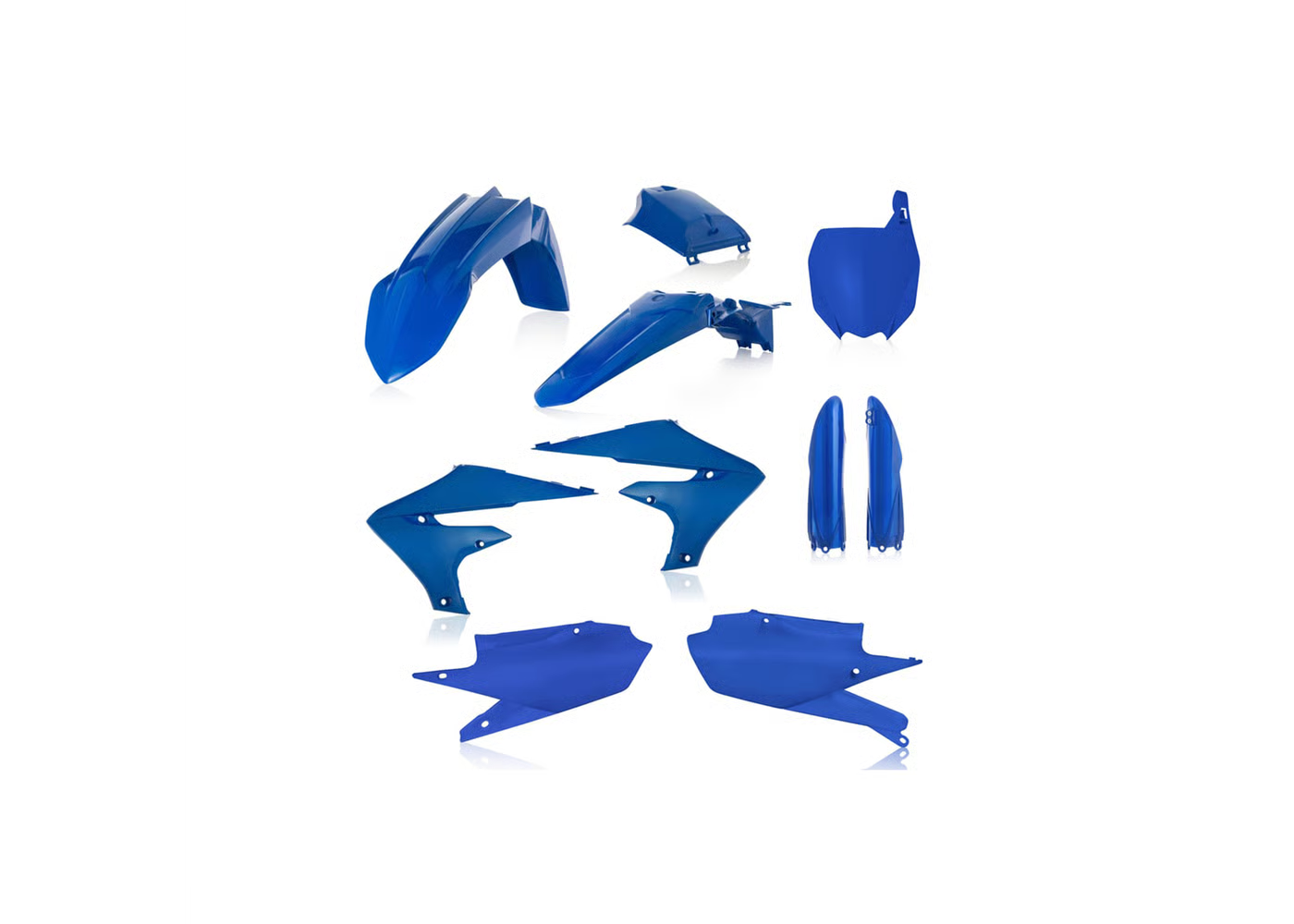 ACERBIS Full Plastic Kit BLUE for Yamaha YZF 250 (2019-23) - YZF 450 (2018-22)