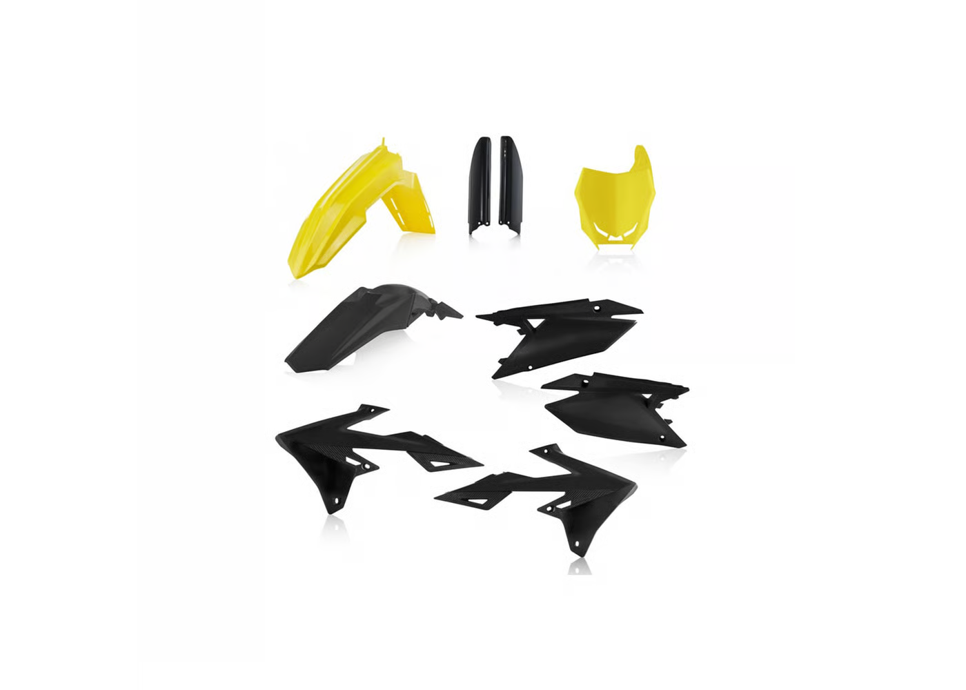 ACERBIS FULL PLASTIC KIT YELLOW/ BLACK (2019-2026 RMZ250) - (2018-2026 RMZ450) (Copy)