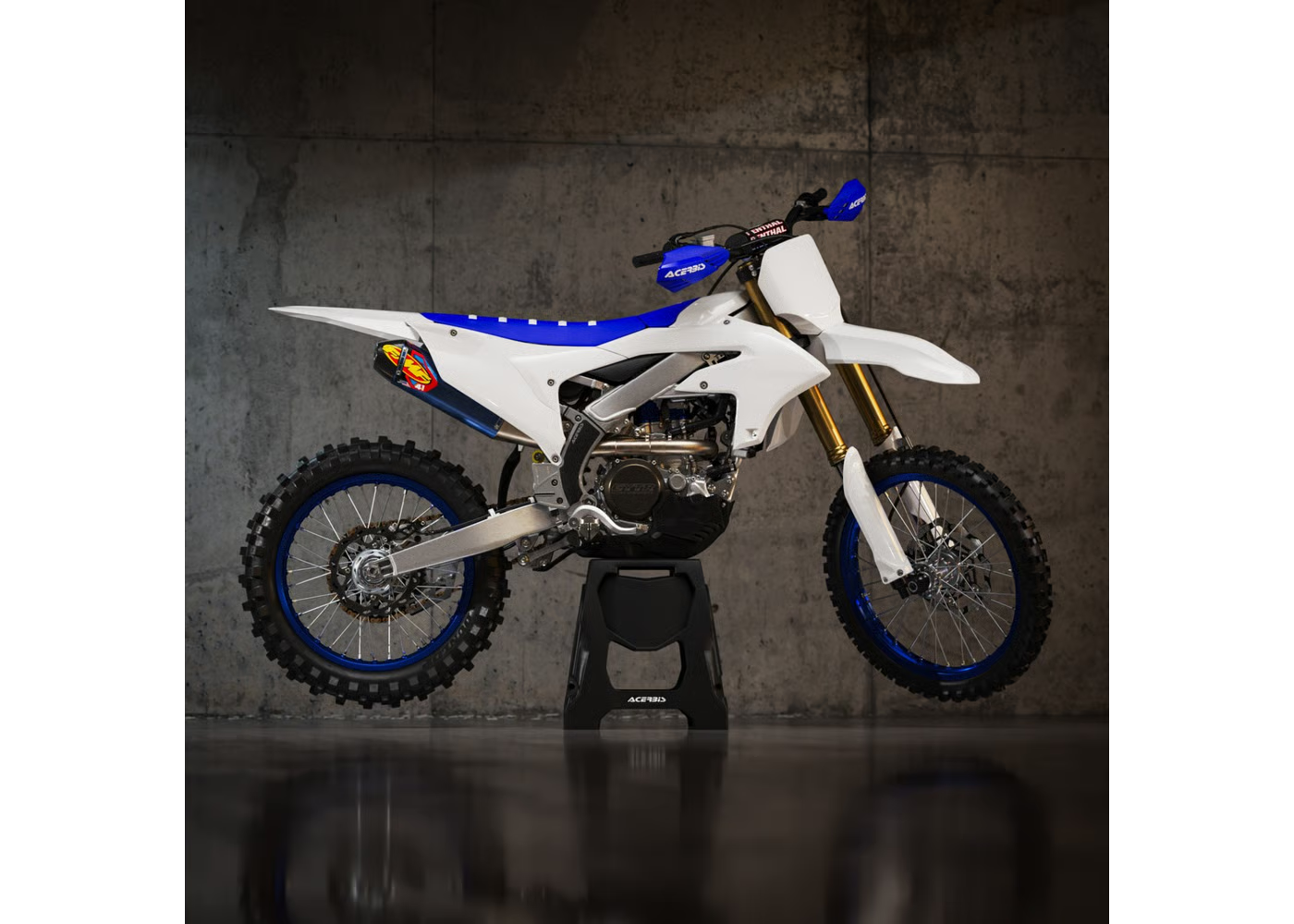 ACERBIS Full Plastic Kit WHITE for Yamaha YZF 250 (2024-25) - YZF 450 (2023-25)