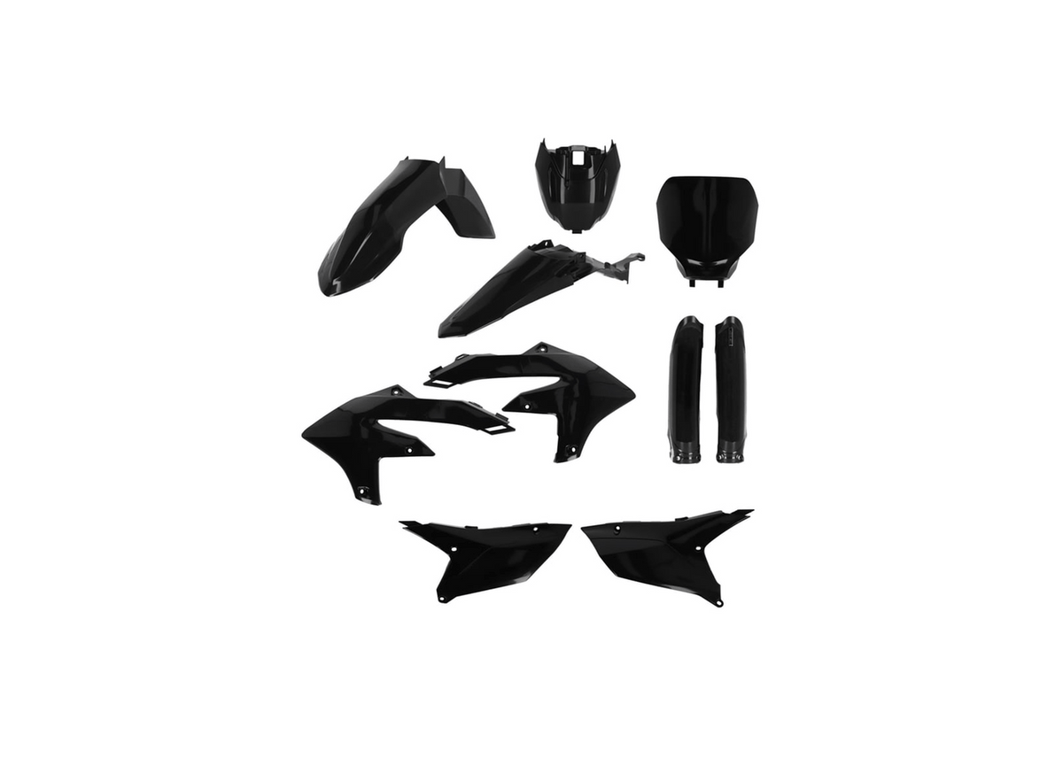 Acerbis full plastic kit Black - part 2979590001