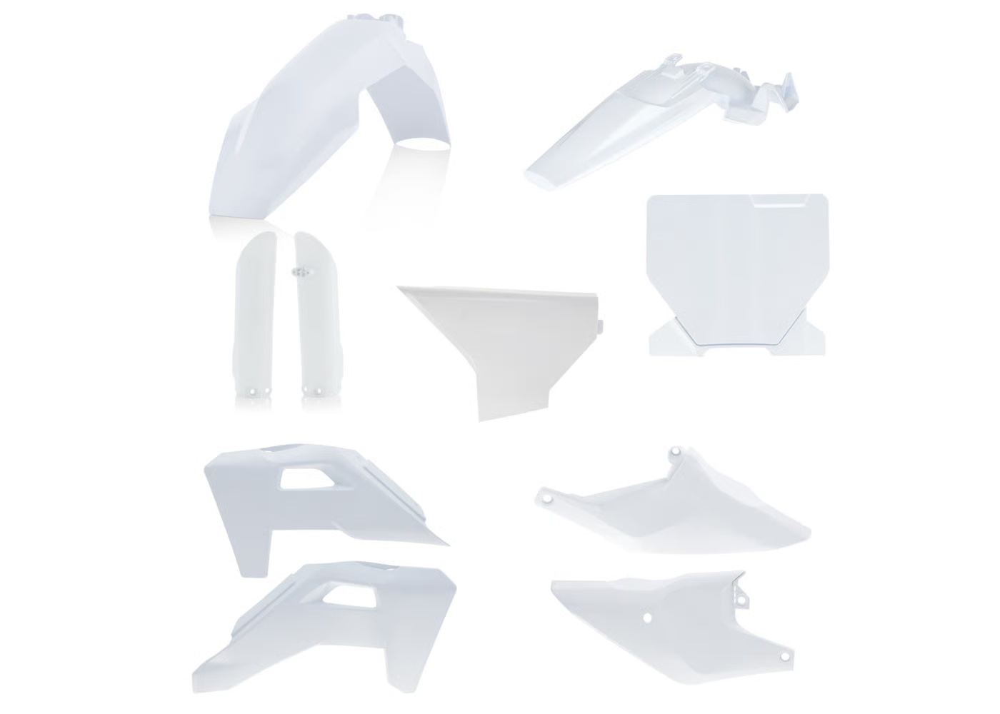 ACERBIS WHITE FULL PLASTIC KIT