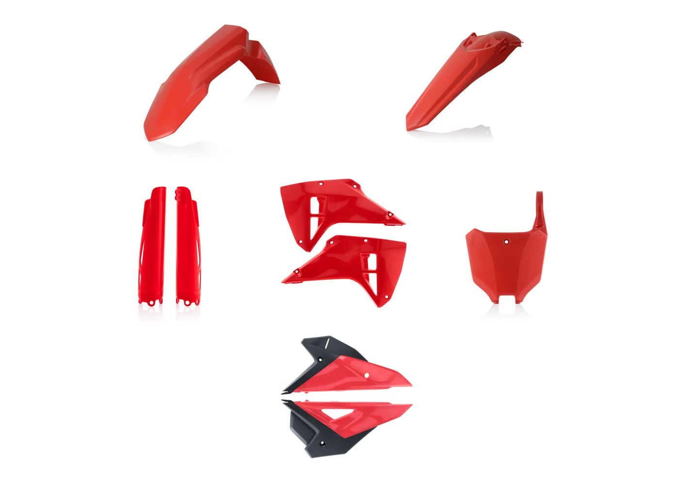 ACERBIS FULL PLASTIC KIT RED