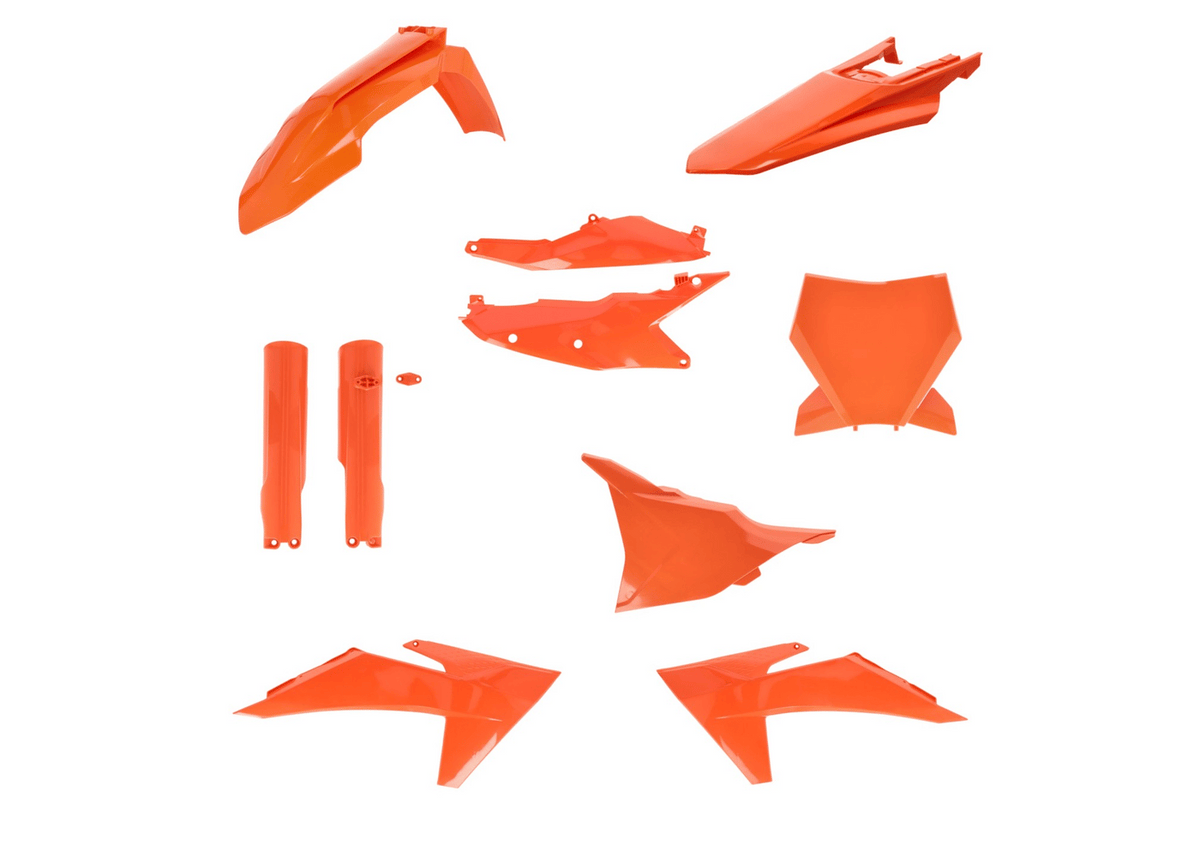 Acerbis full plastic kit All Orange - part 2986515226