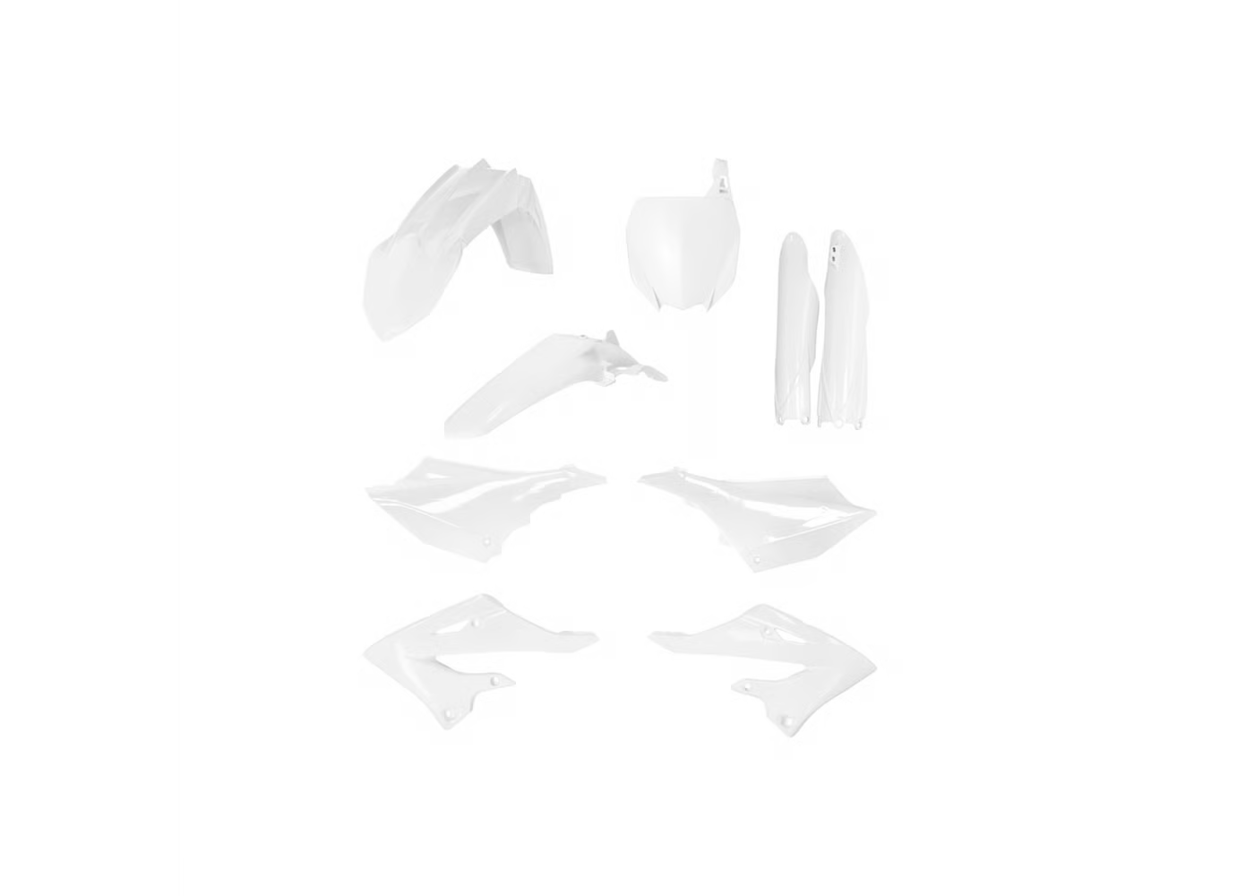 ACERBIS WHITE PLASTIC KIT (2022-2027 YZ 125 - 2022-2027 YZ 250)
