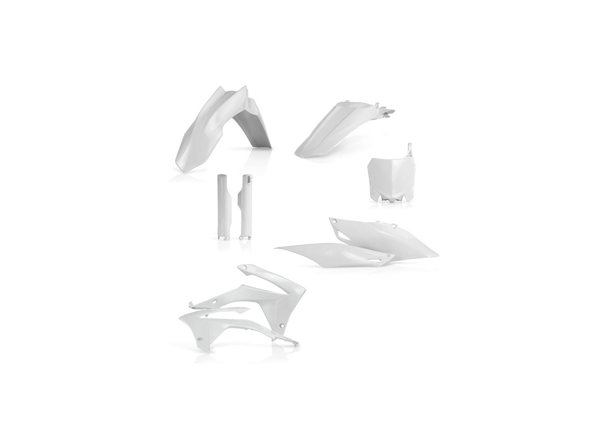Acerbis full plastic kit White - part 2314410002