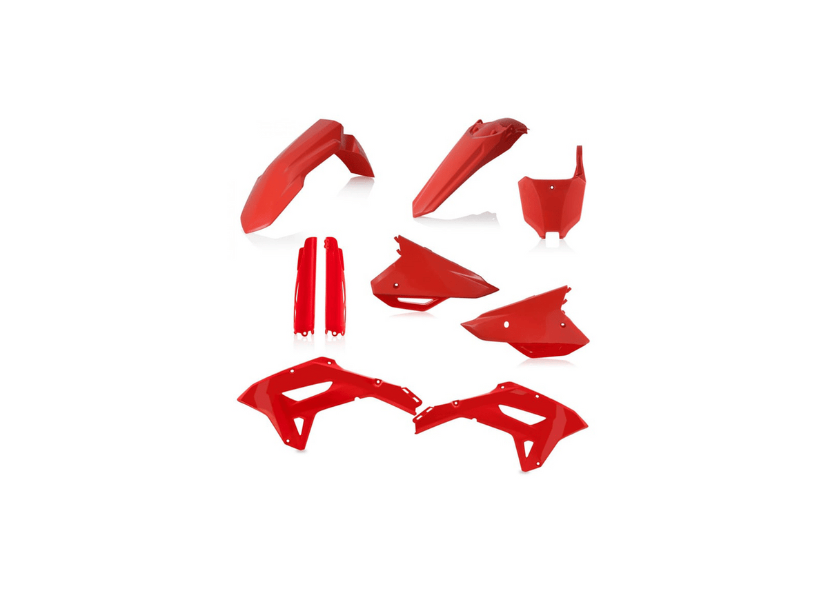 Acerbis full plastic kit Red - part 2861800227