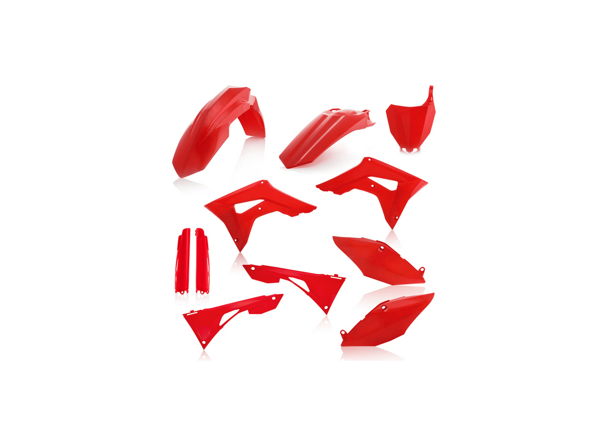 Acerbis full plastic kit Red - part 2736250227