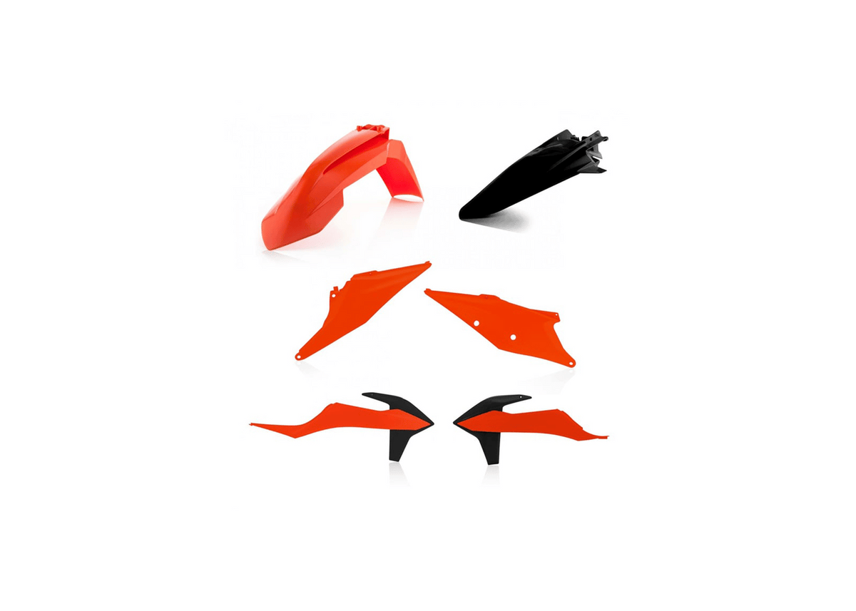 ACERBIS STANDARD PLASTIC KIT (2020-2023 KTM EXC TPI / EXC-F / XC-W / XC-W TPI / XCF-W)