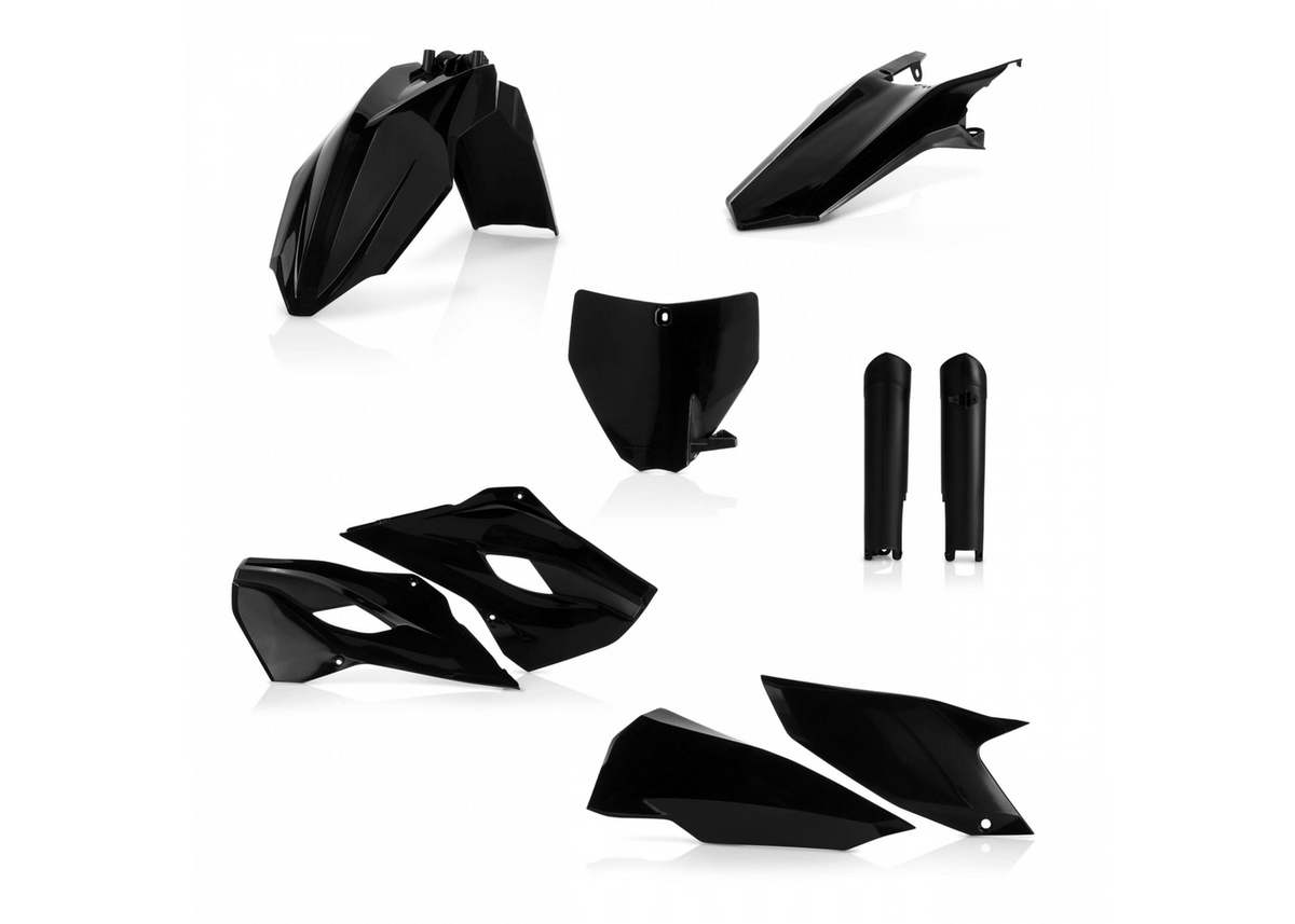Acerbis full plastic kit Black - part 2393460001