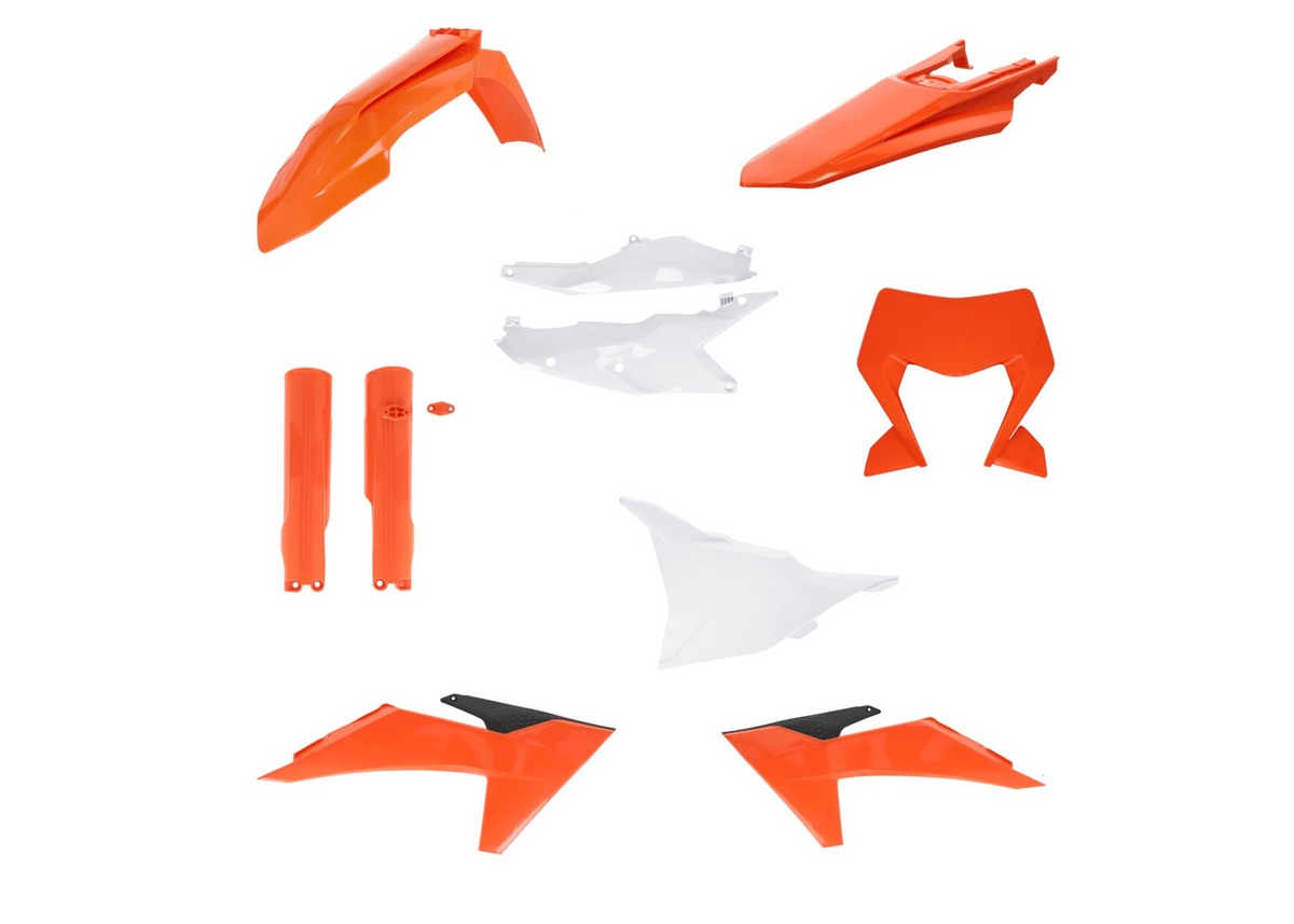 Acerbis full plastic kit Original 2024 colors for 2024-2025 KTM XC-W