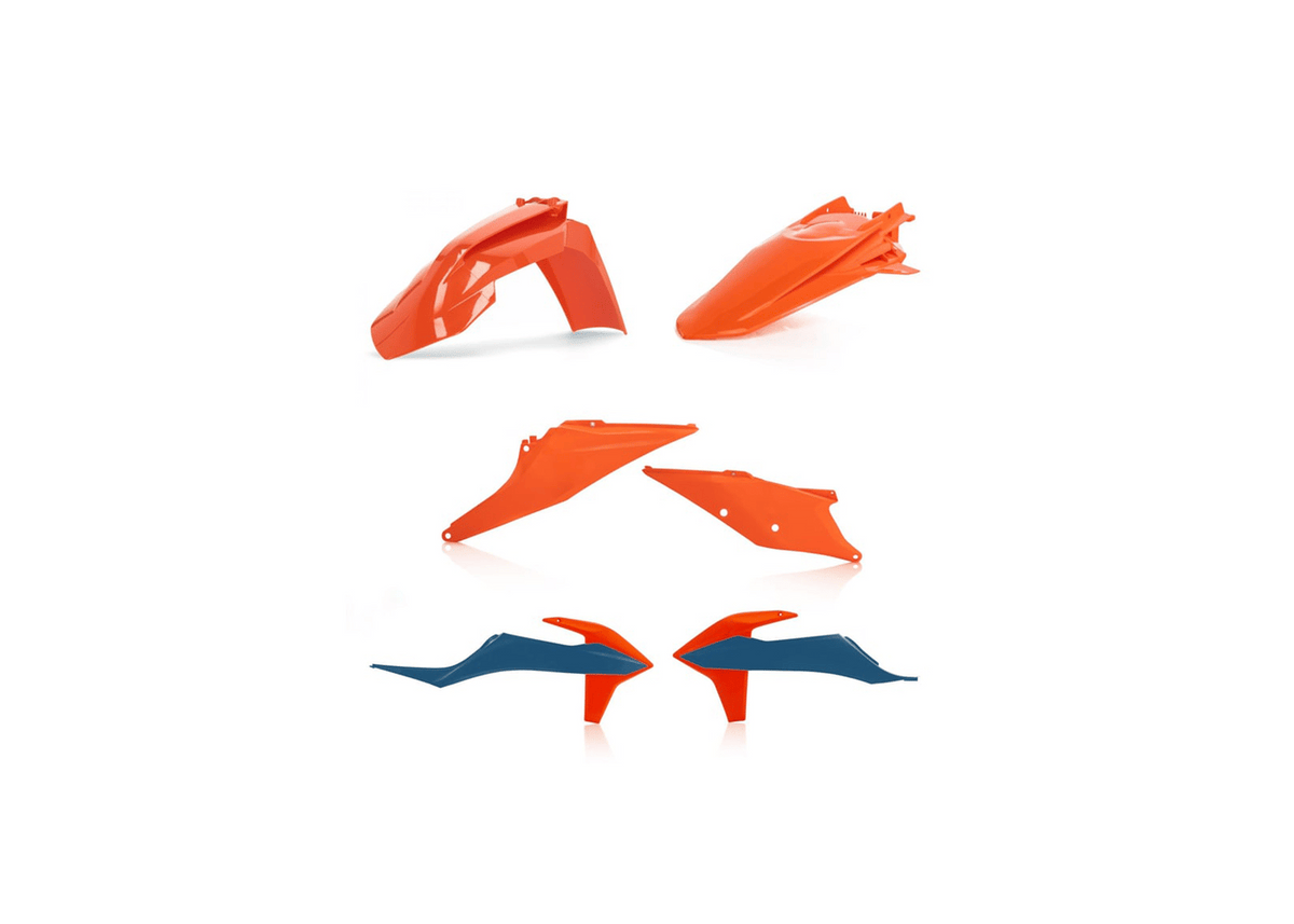 ACERBIS STANDARD PLASTIC KIT (2020-2023 KTM EXC TPI / EXC-F / XC-W / XC-W TPI / XCF-W)