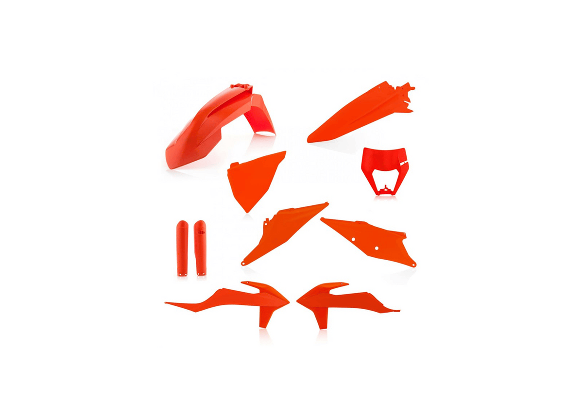 Acerbis full plastic kit All Orange for 2020-2023 KTM EXC / XC-W