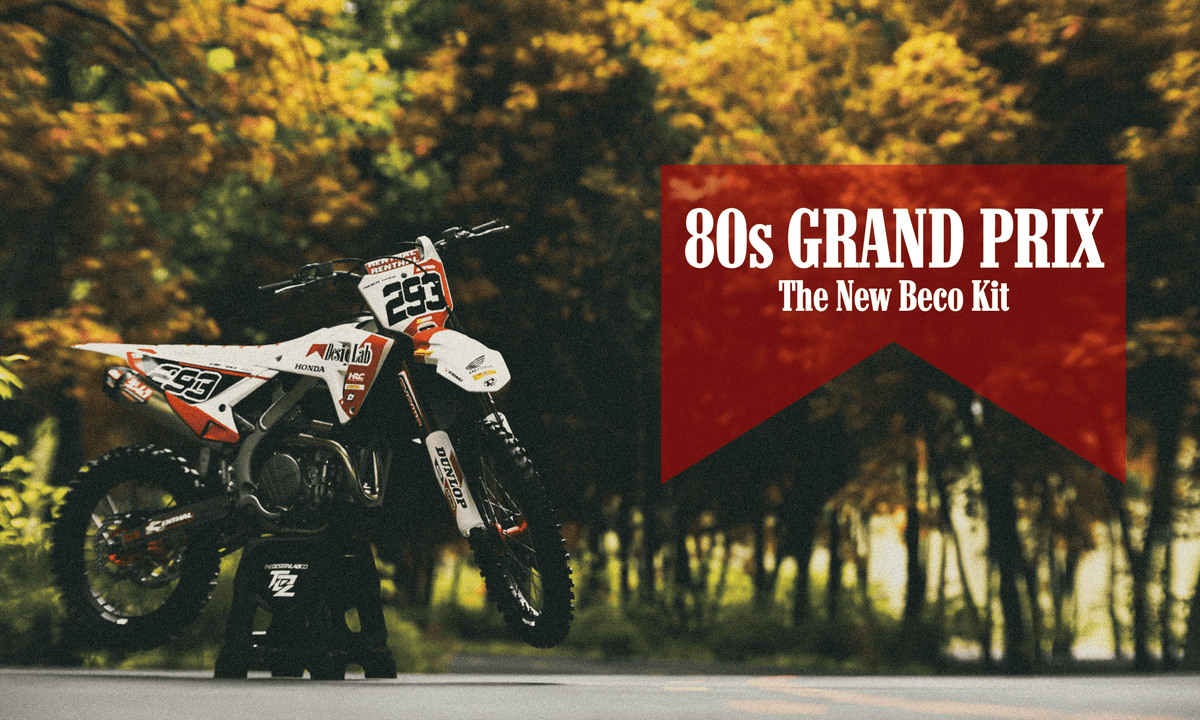 Retro Motocross Graphics: The New Beco 80s Grand Prix Kit