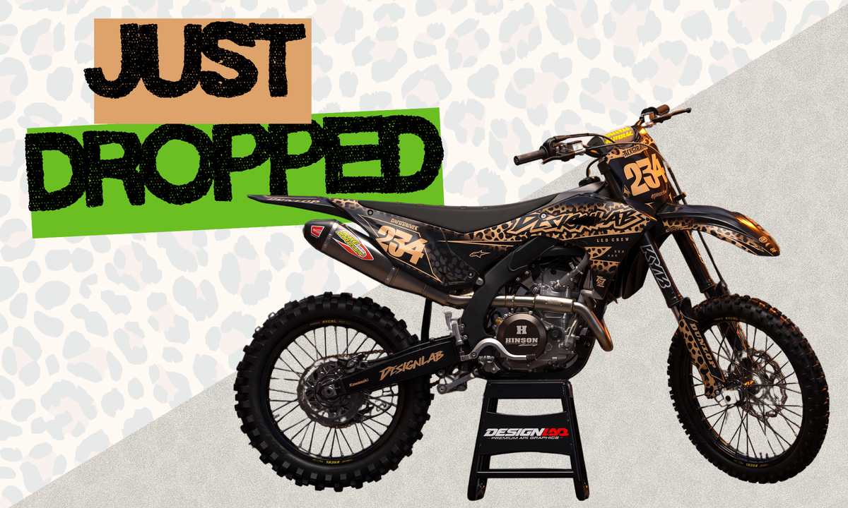 Leopard Graphics: 3 Colorways, 7 Brands, 14 Kits
