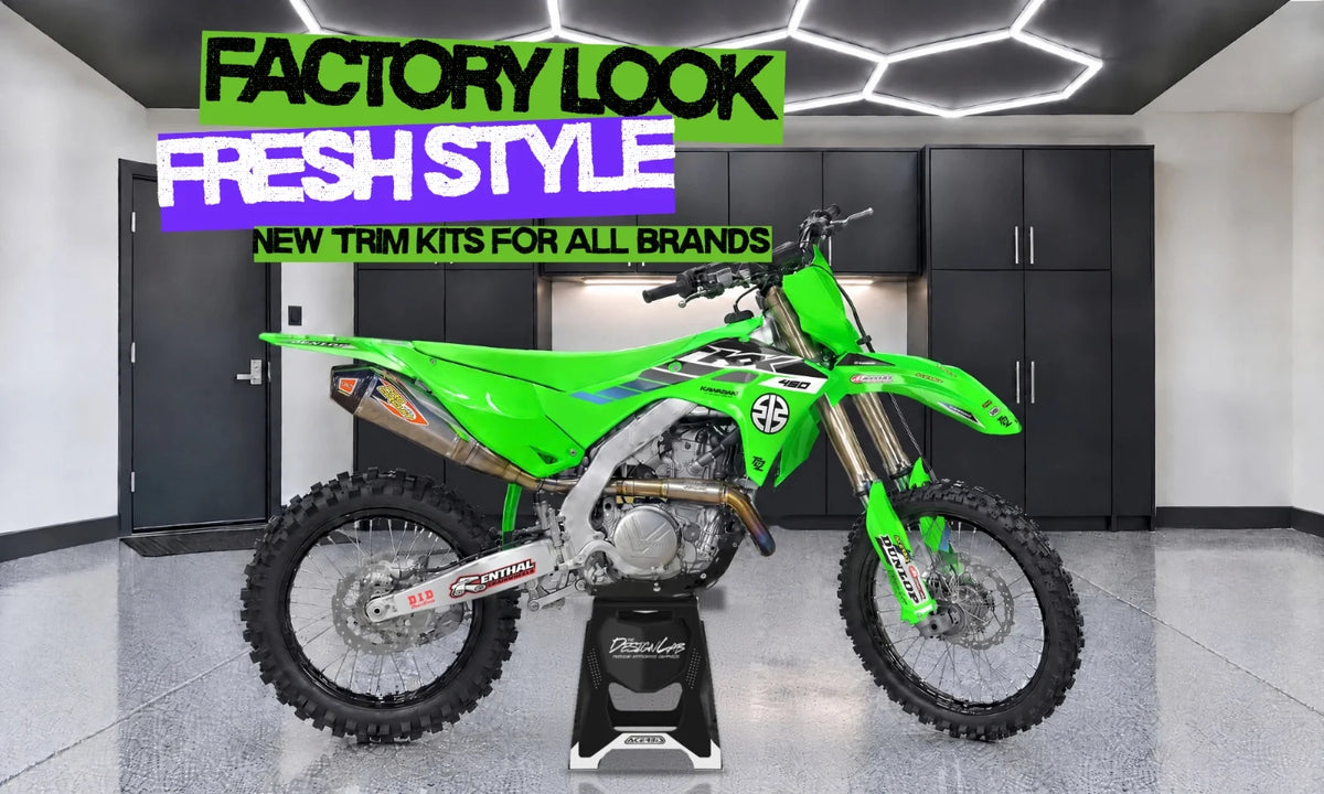 Dirt Bike Trim Kits: 9 New Graphics Kits From $119.99.