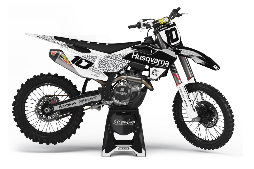 Husqvarna Leopard White