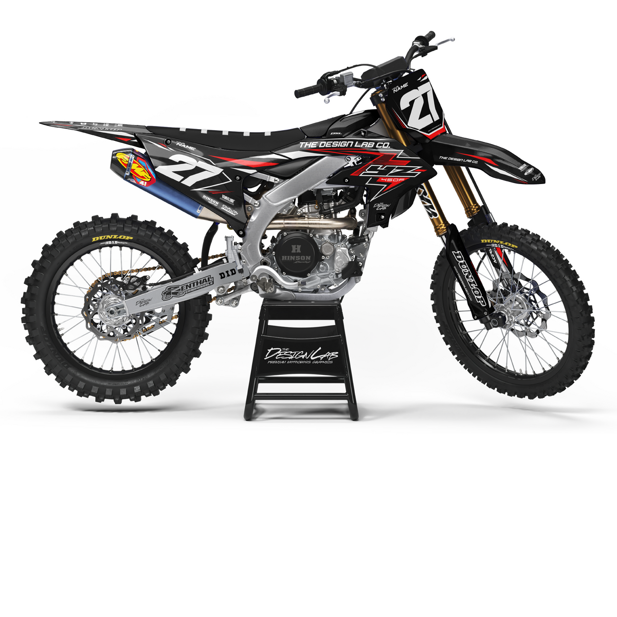 Yamaha Corrosive  Black / Red