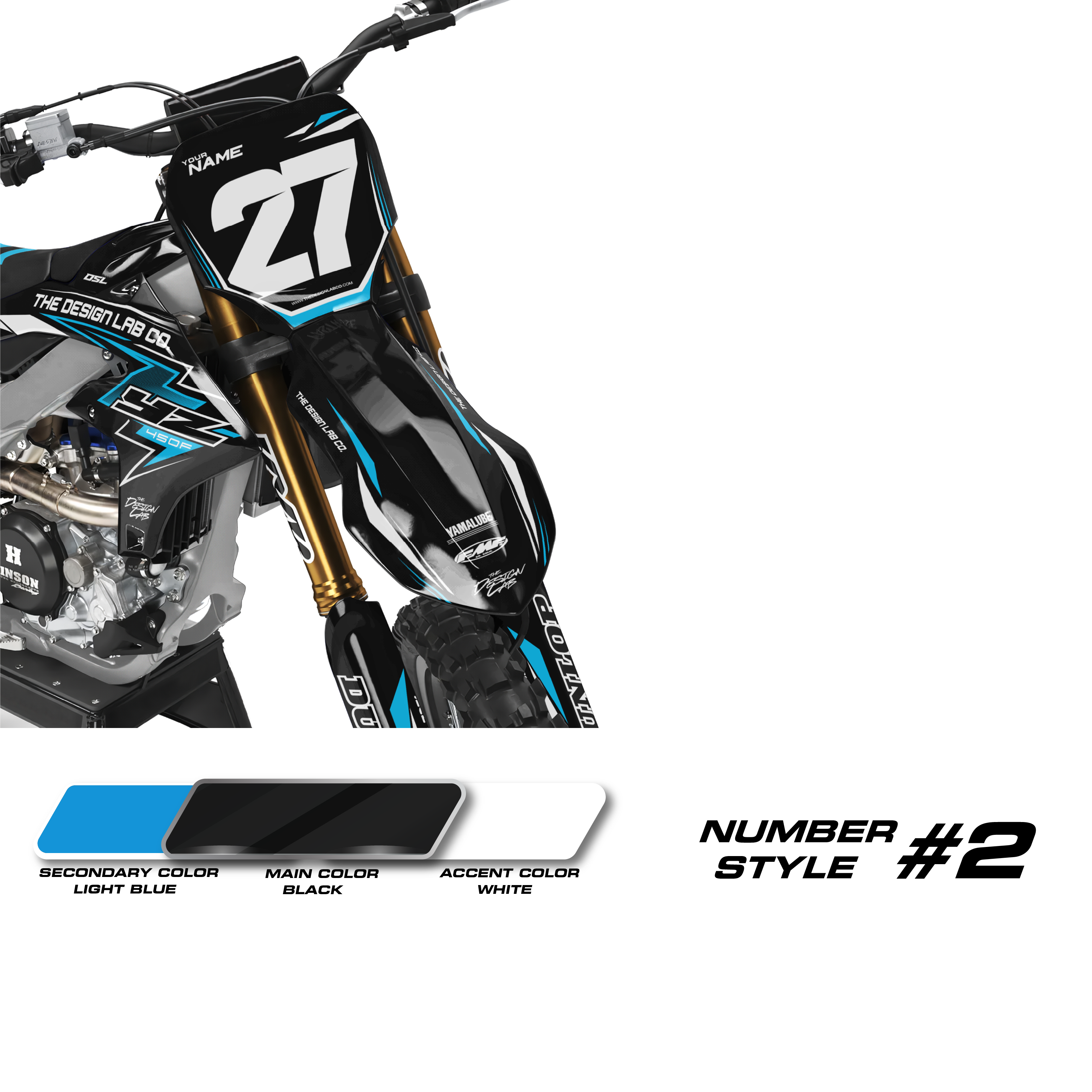 Yamaha Corrosive Black / Blue