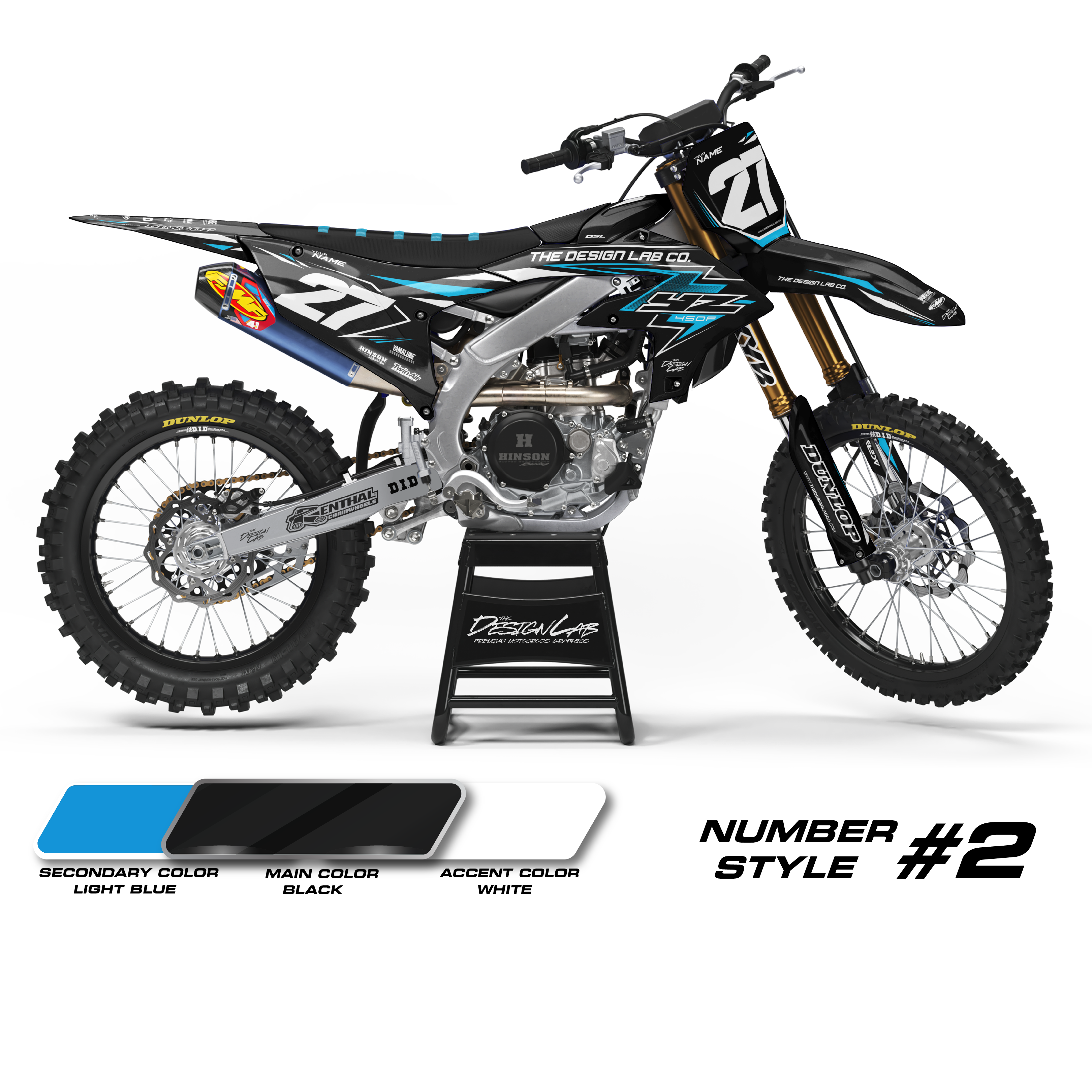 Yamaha Corrosive Black / Blue