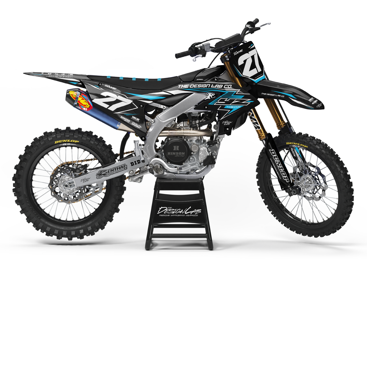 Yamaha Corrosive Black / Blue