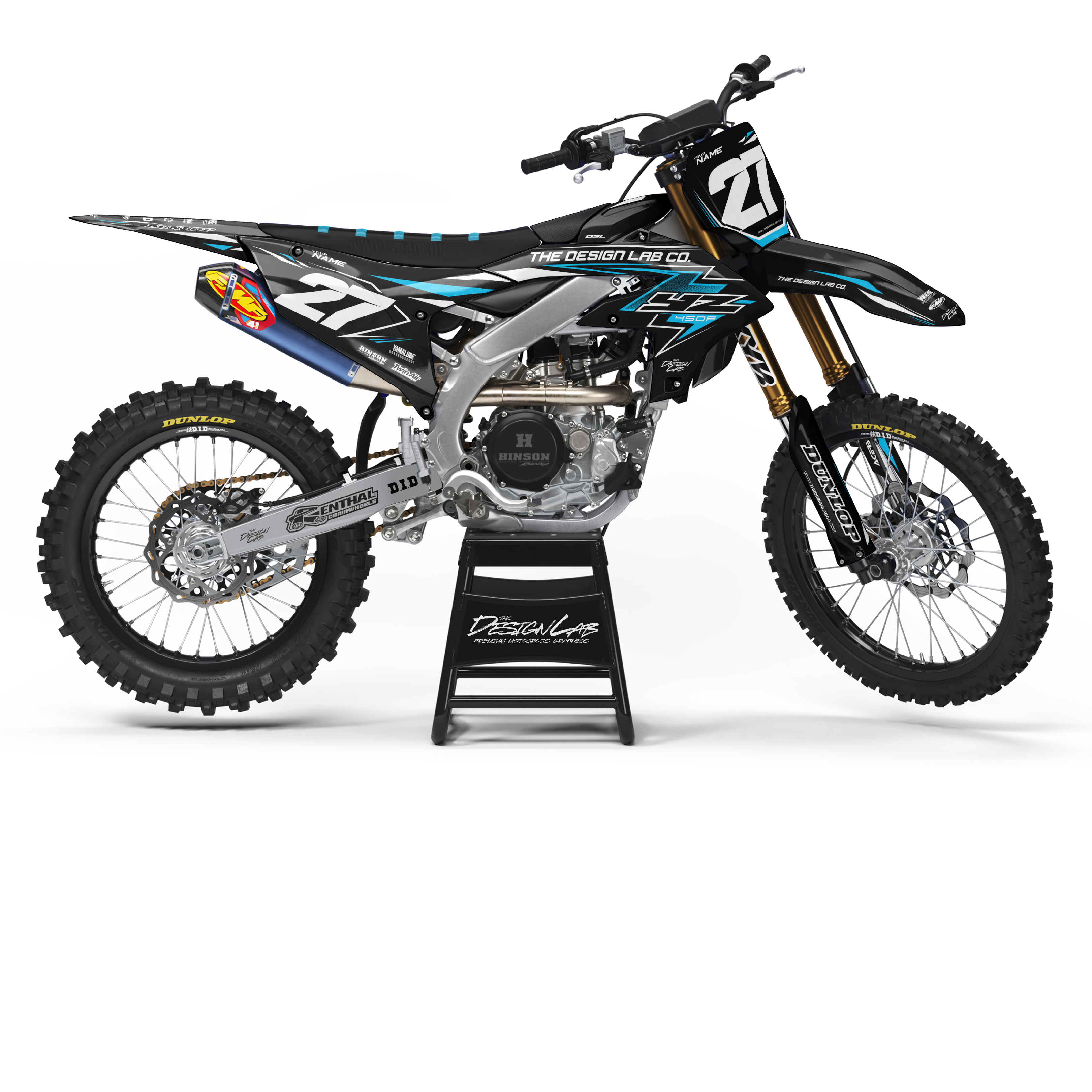 Yamaha Corrosive Black / Blue