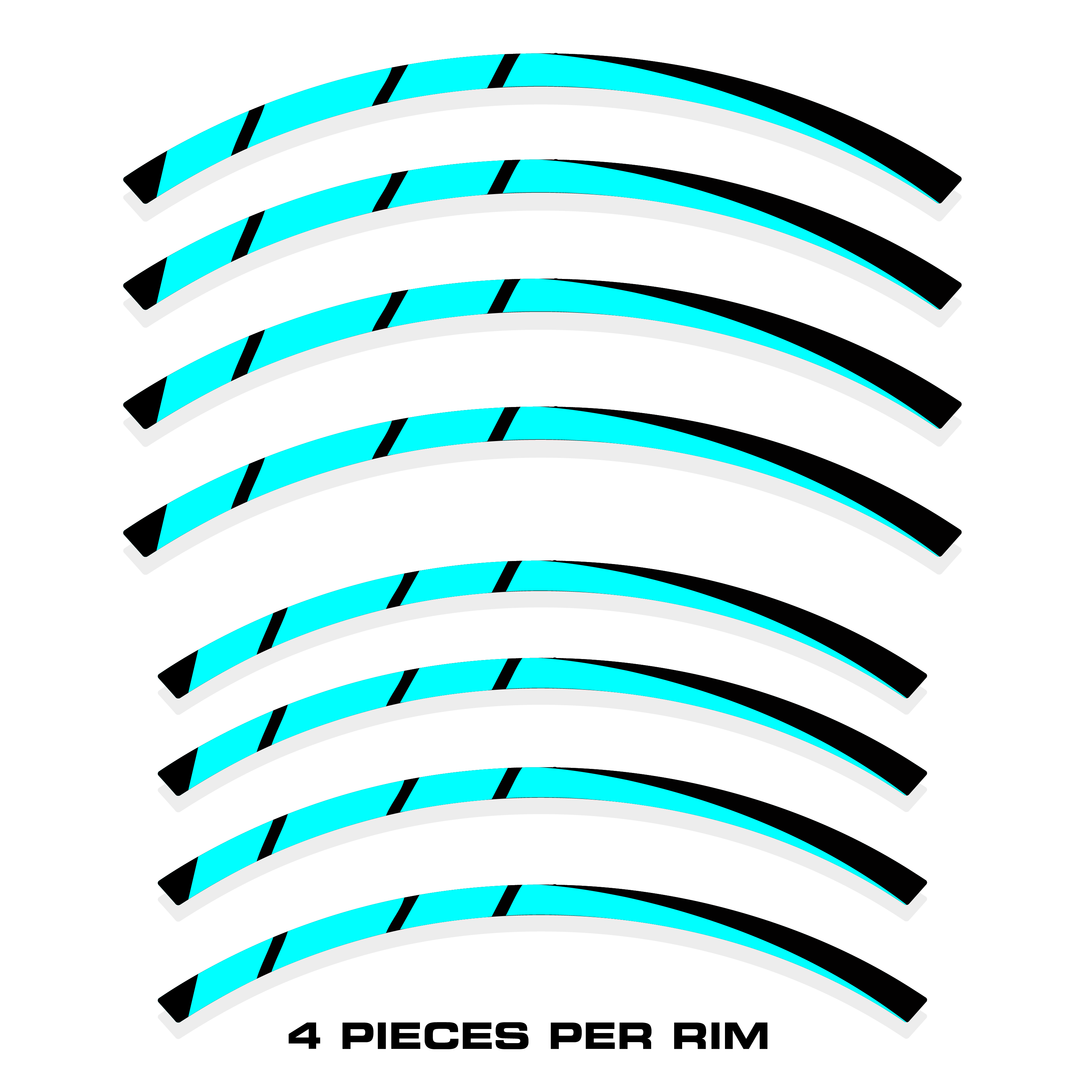 Striper Series Rim Decals