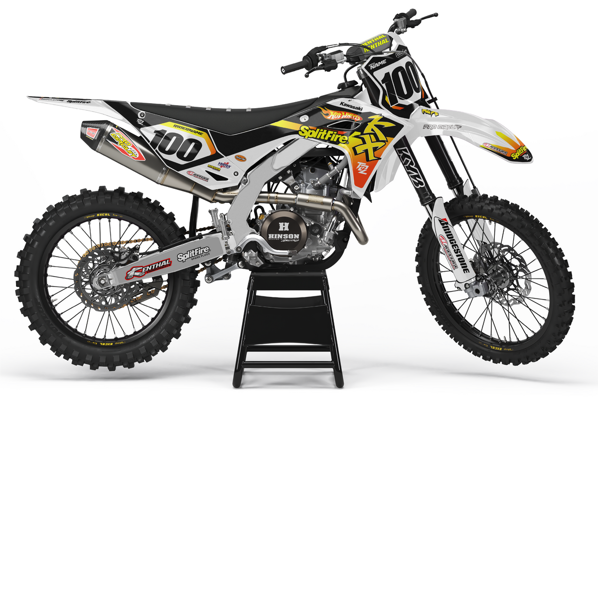 Kawasaki Flashfire White