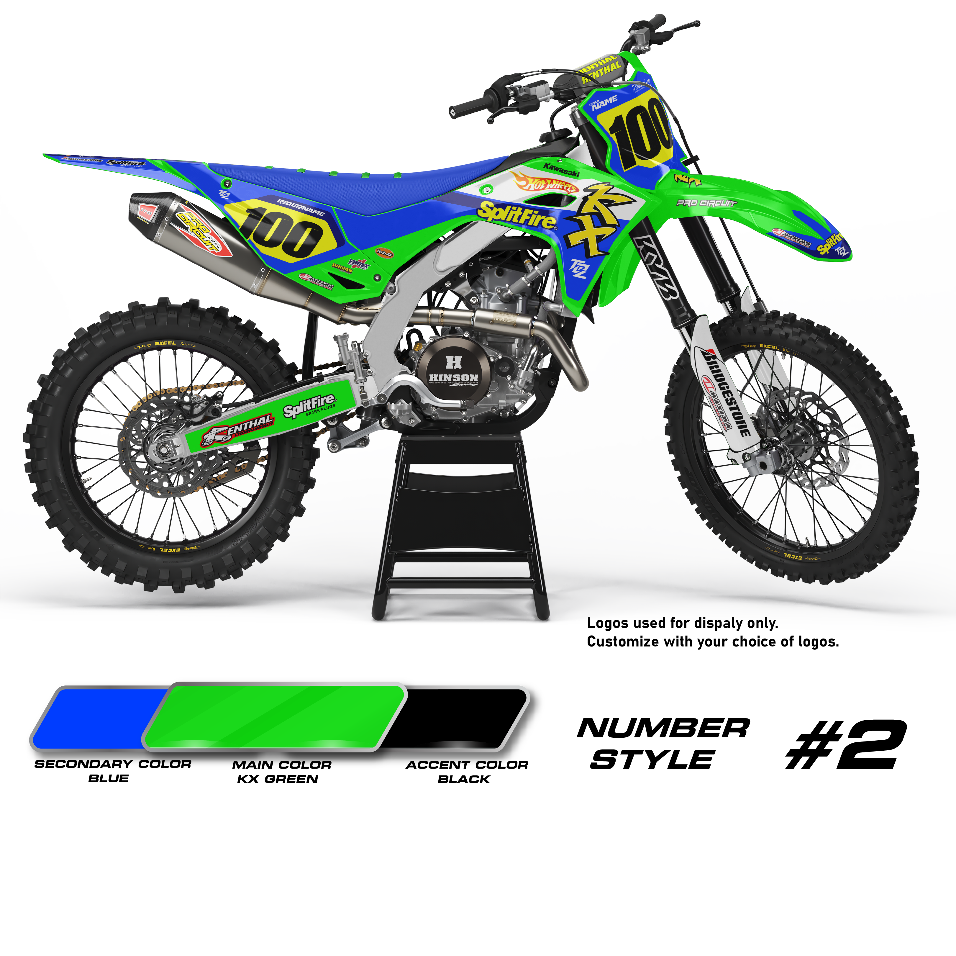 Kawasaki Flashfire Blue