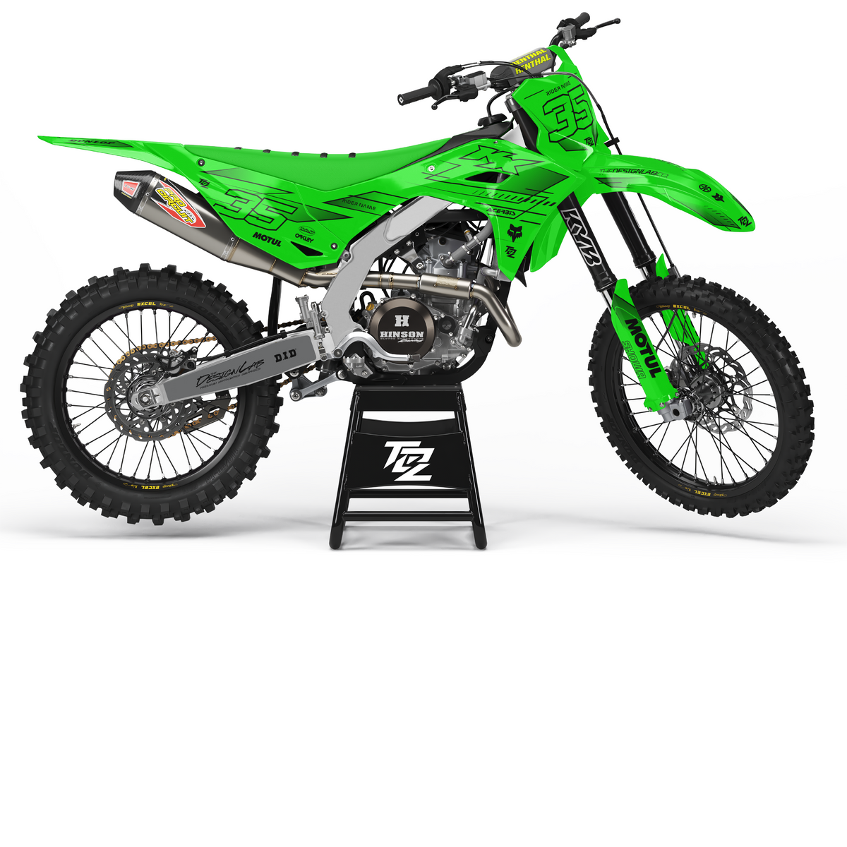 Kawasaki Protocol Ghostline Green