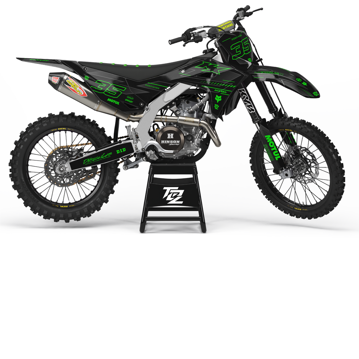 Kawasaki Protocol Ghostline Black