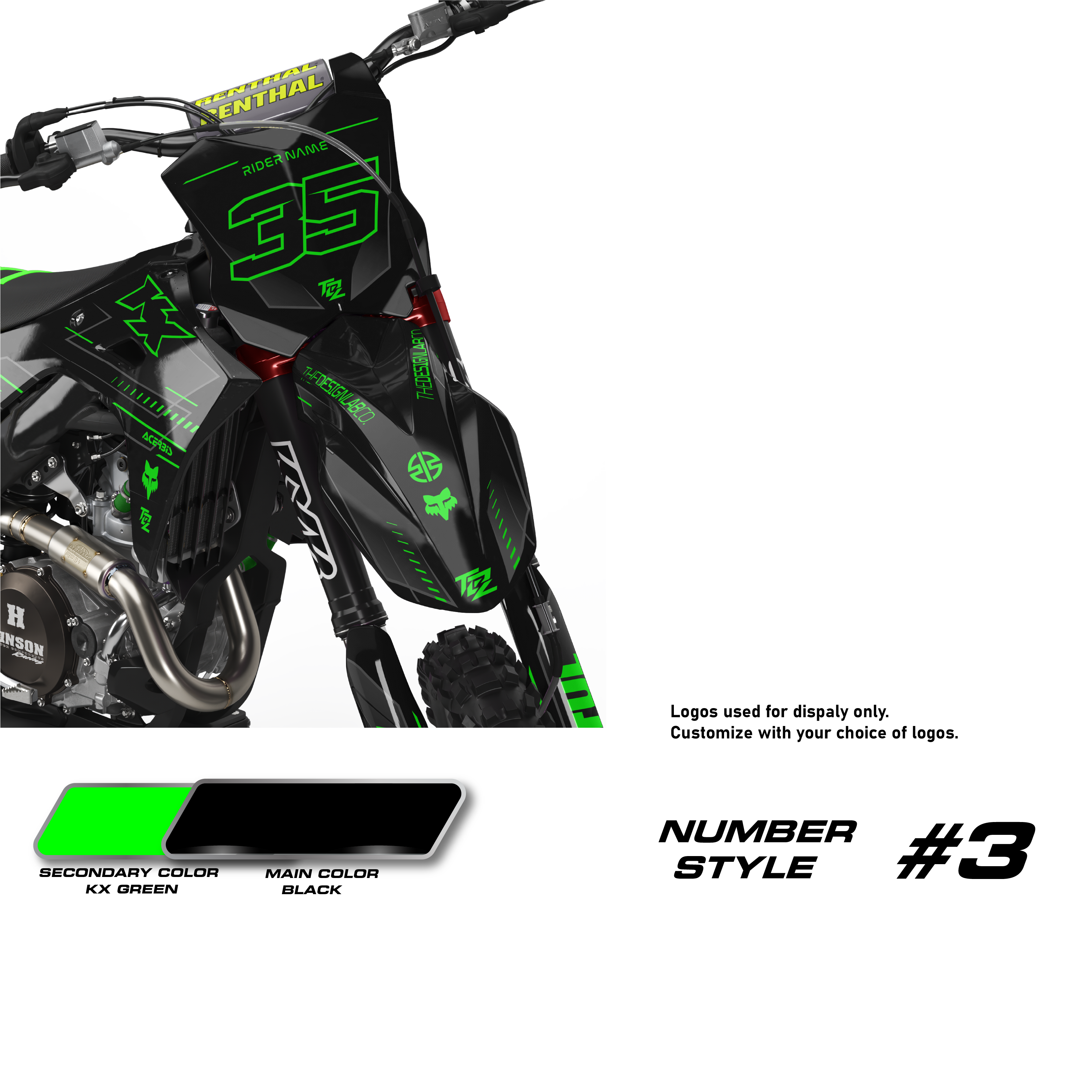 Kawasaki Protocol Ghostline Black