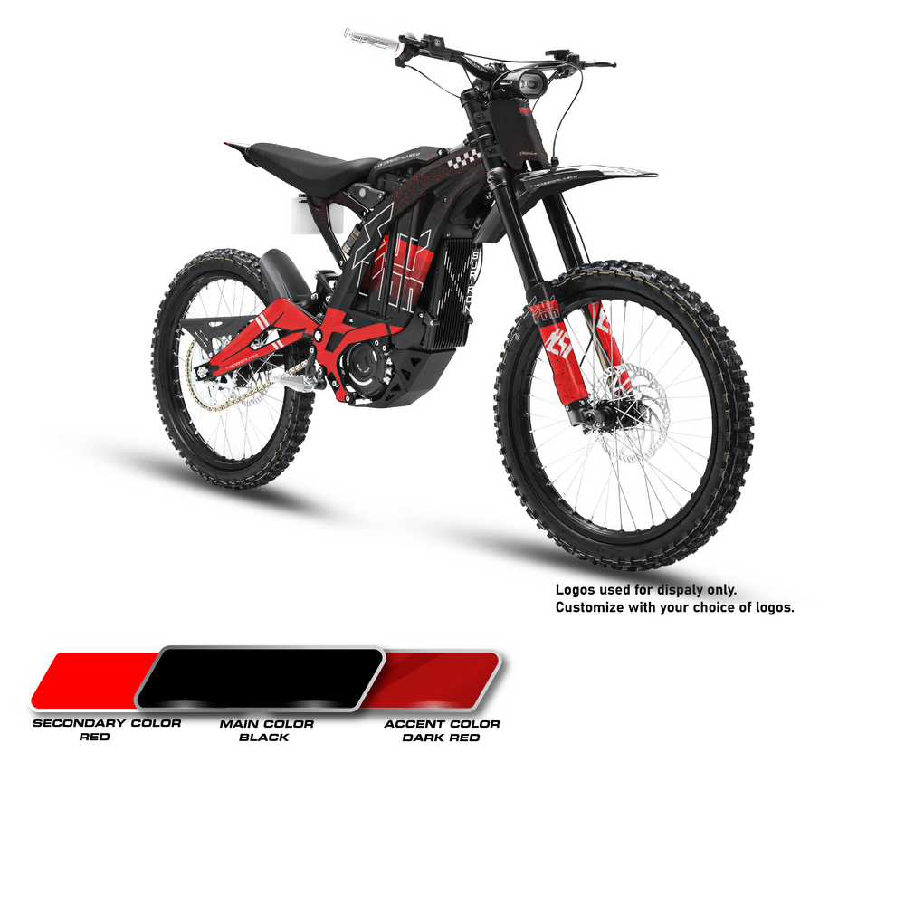 Surronster Rtr Red Surron Splatter Red