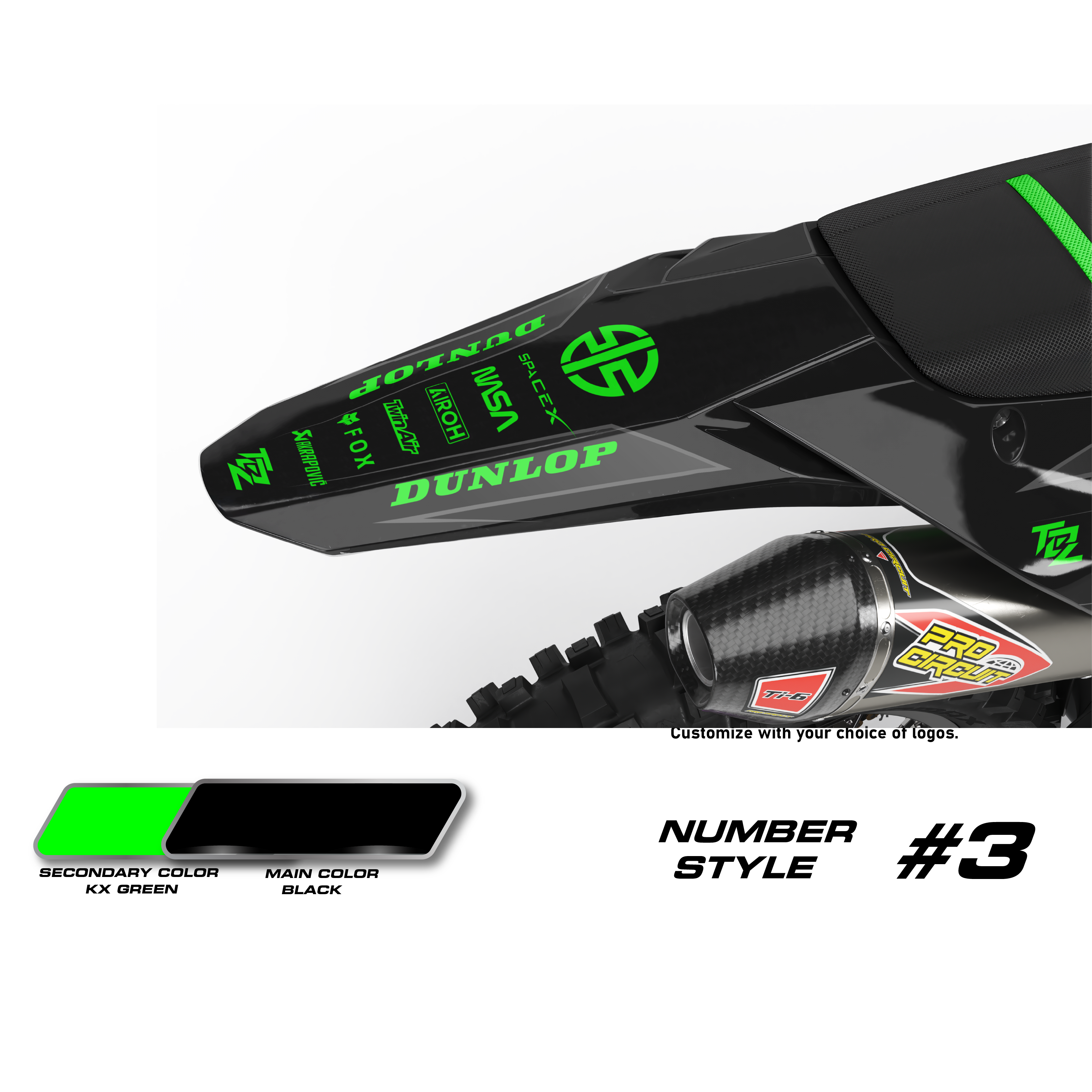 Kawasaki Protocol Ghostline Black