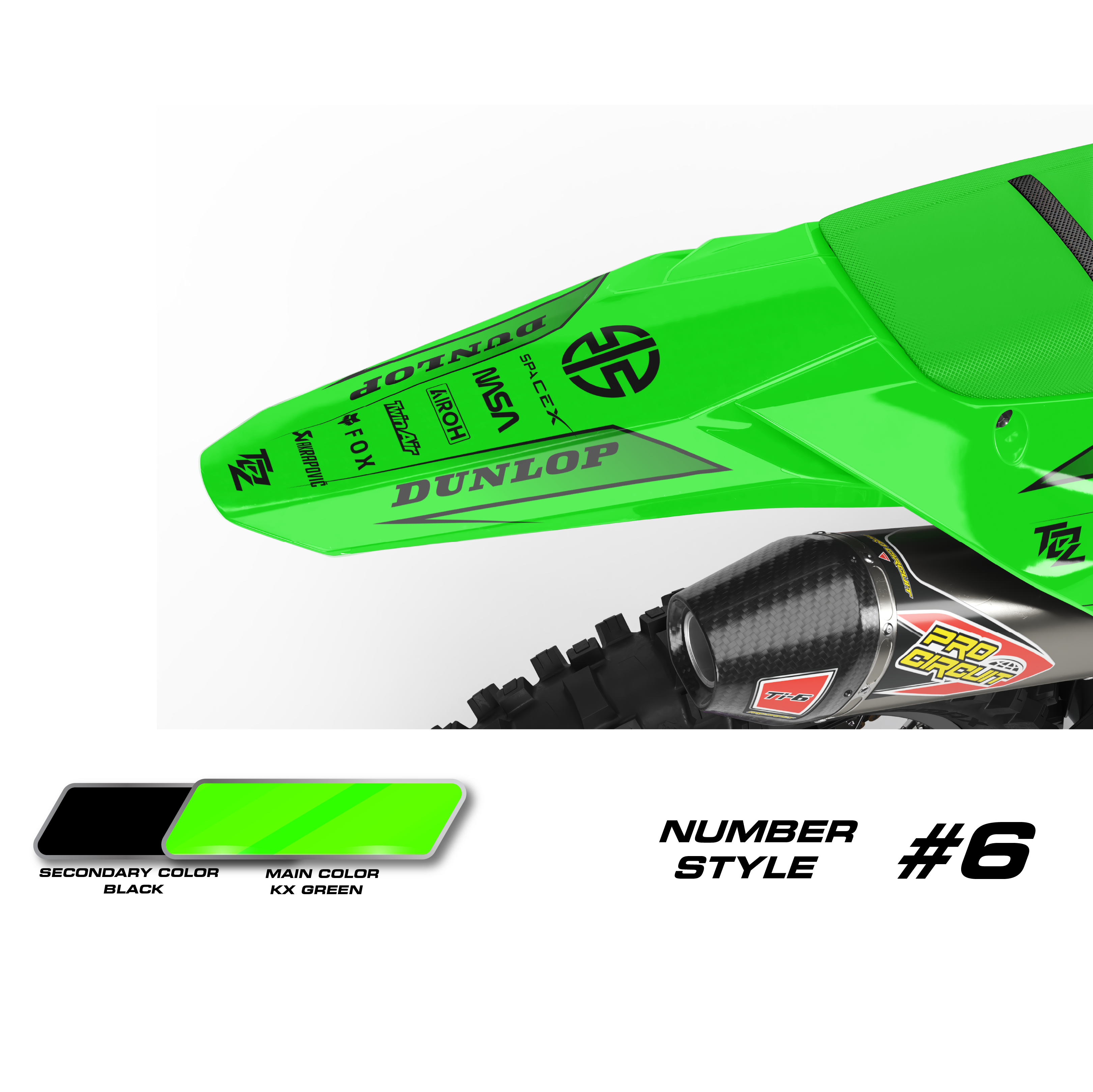 Kawasaki Protocol Ghostline Green