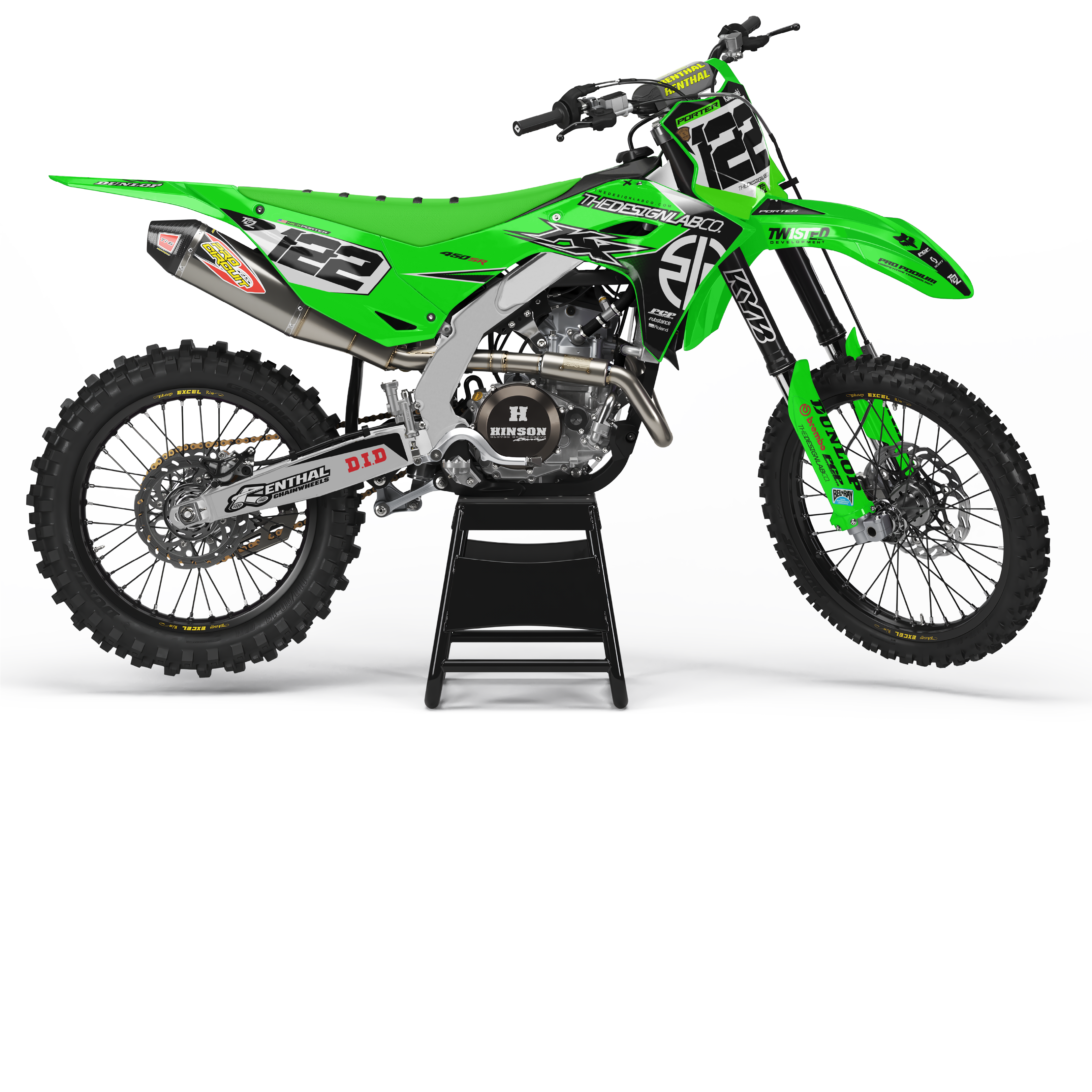 Kawasaki Back in green