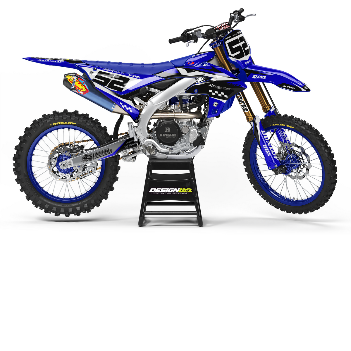 Yamaha Checkered Racer