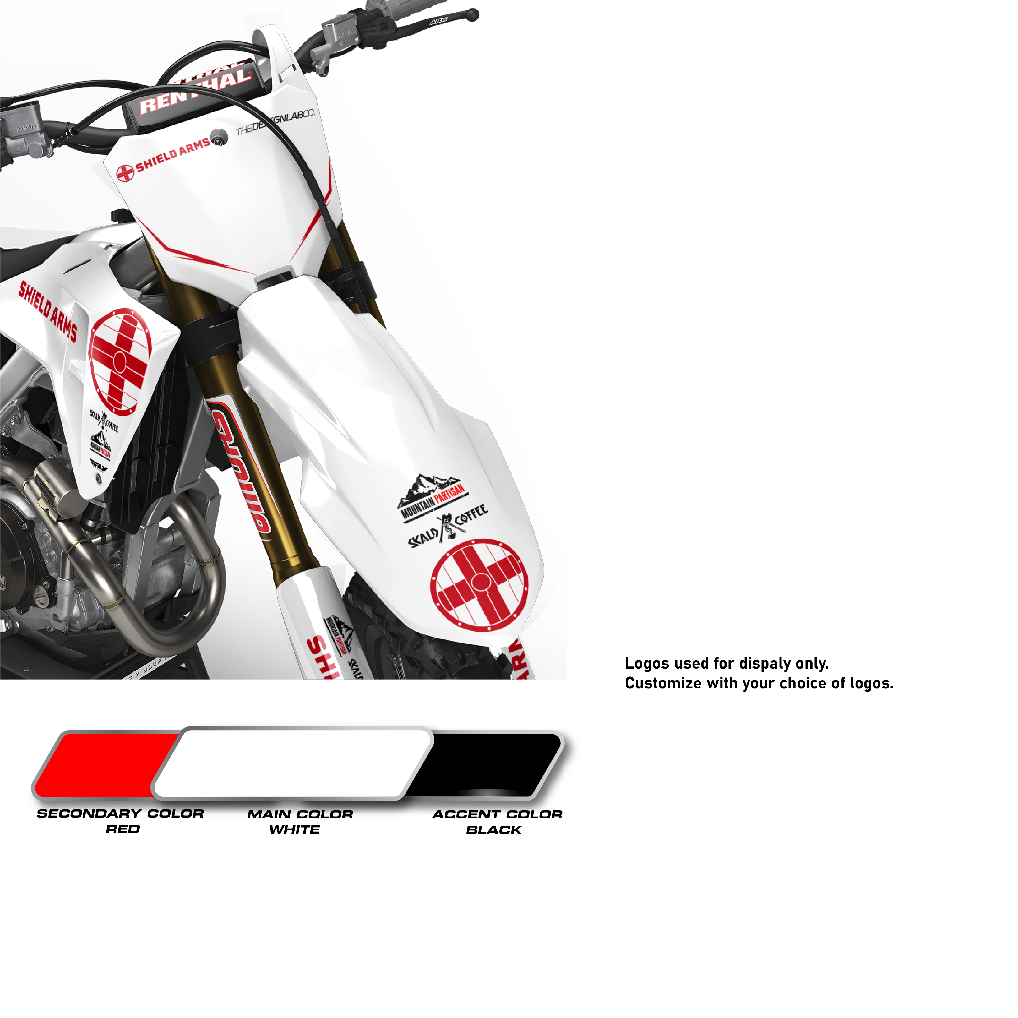 Honda Shield Arms White