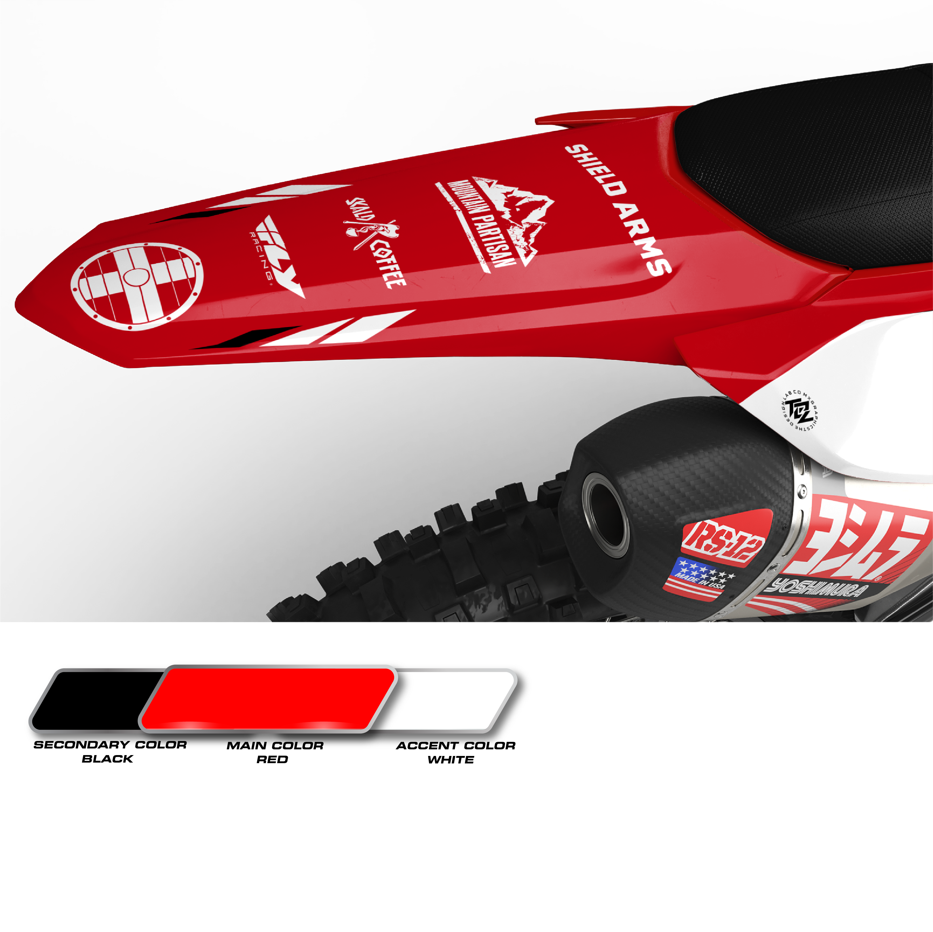 Honda Shield Arms Red