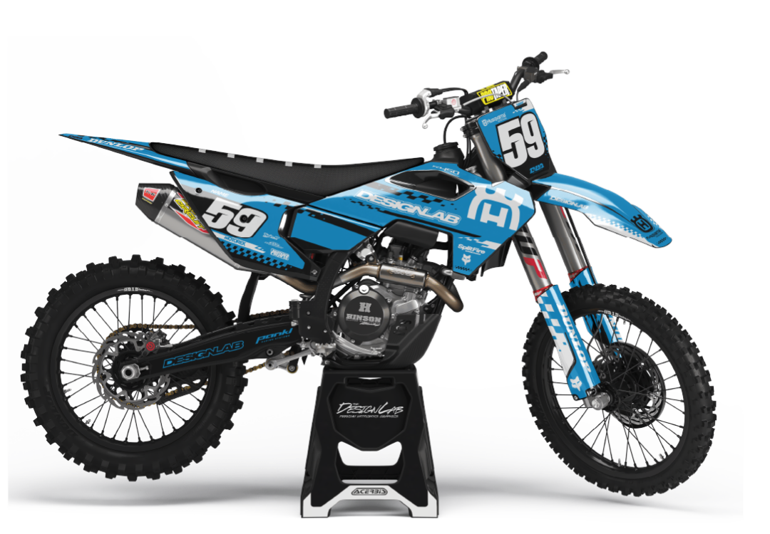 Husqvarna Finish Line Blue
