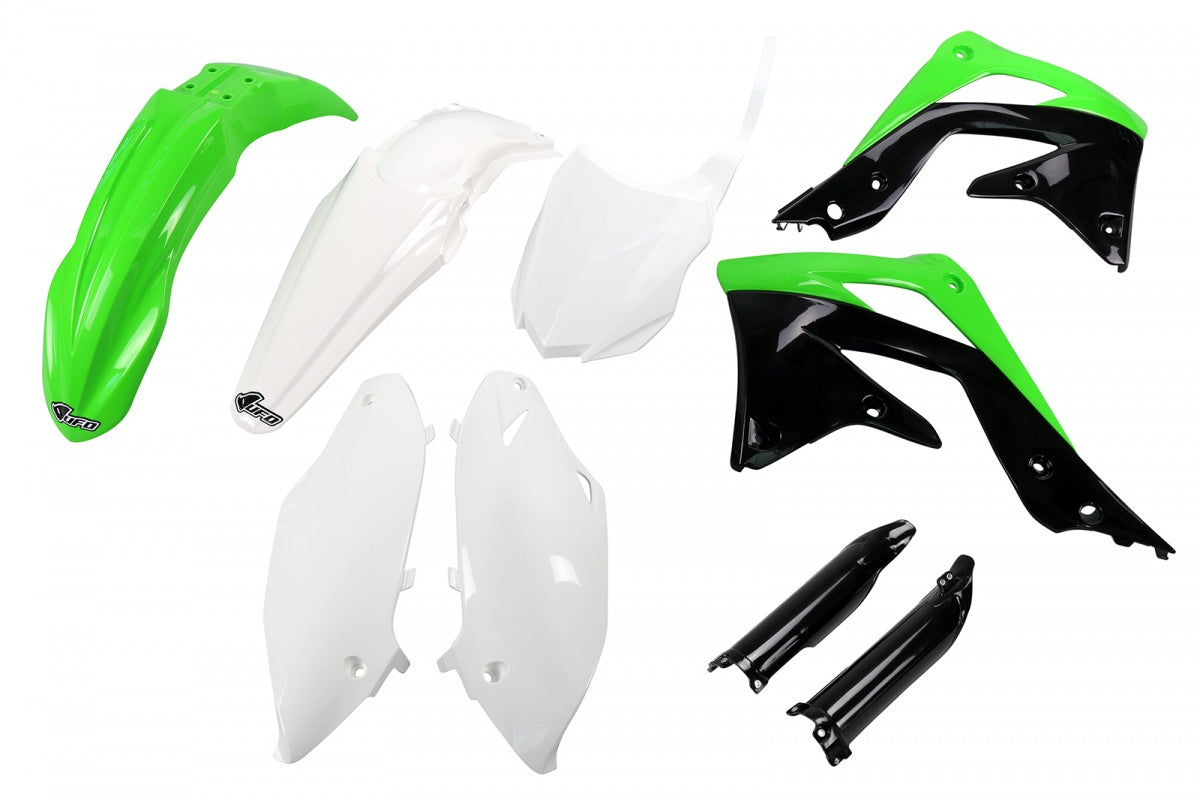 UFO Full Plastic Kit oem color for Kawasaki KXF 450 (2013-15)