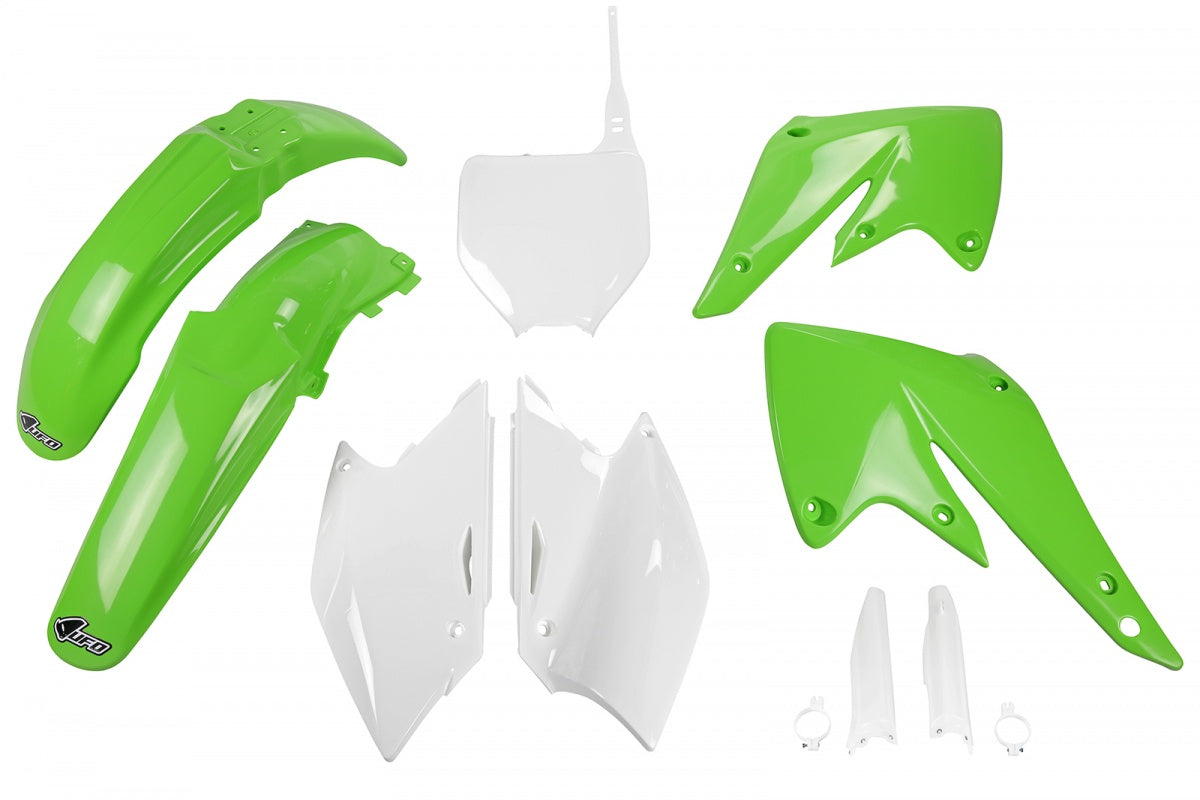 UFO Full Plastic Kit oem color for Kawasaki KXF 250 (2004-05)
