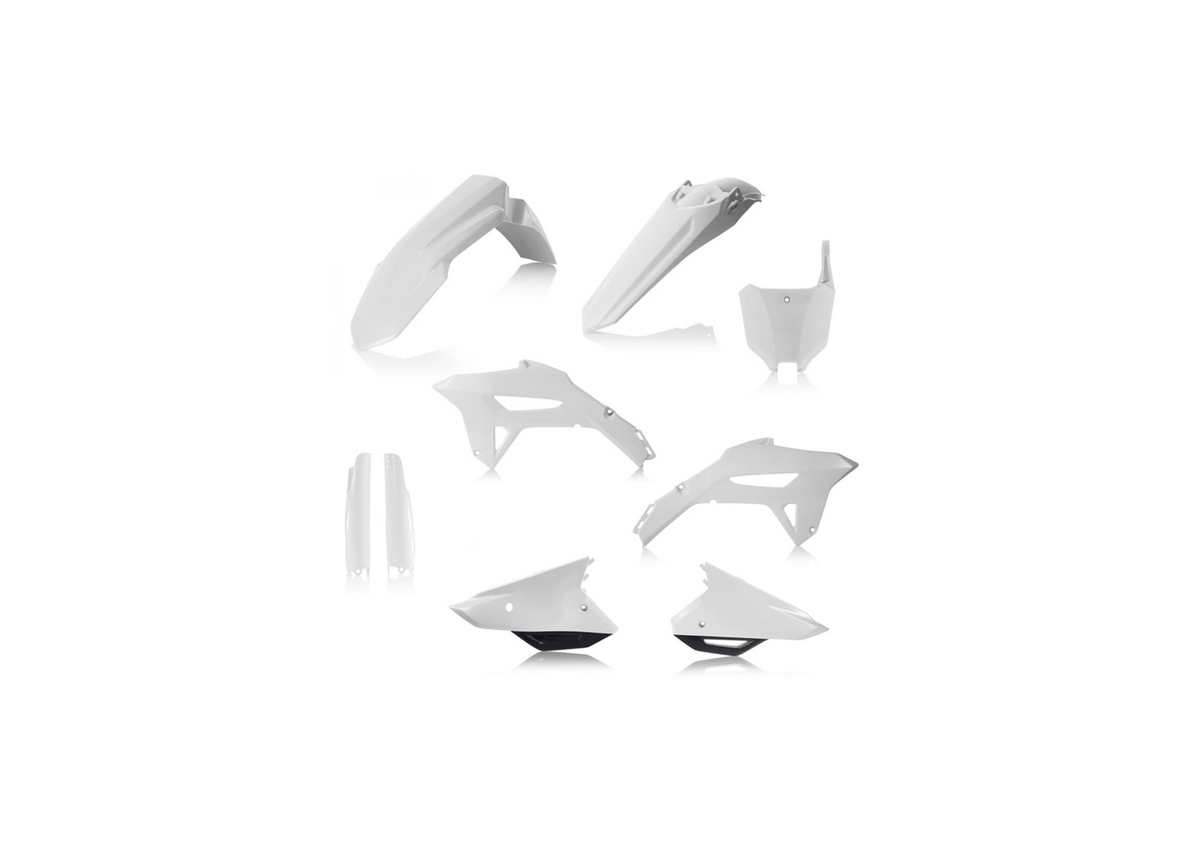 Acerbis full plastic kit White/Black - part 2858921035