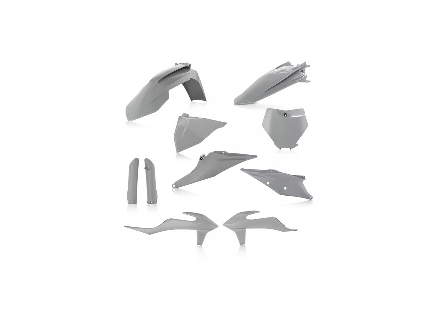 ACERBIS FULL PLASTIC KIT GREY