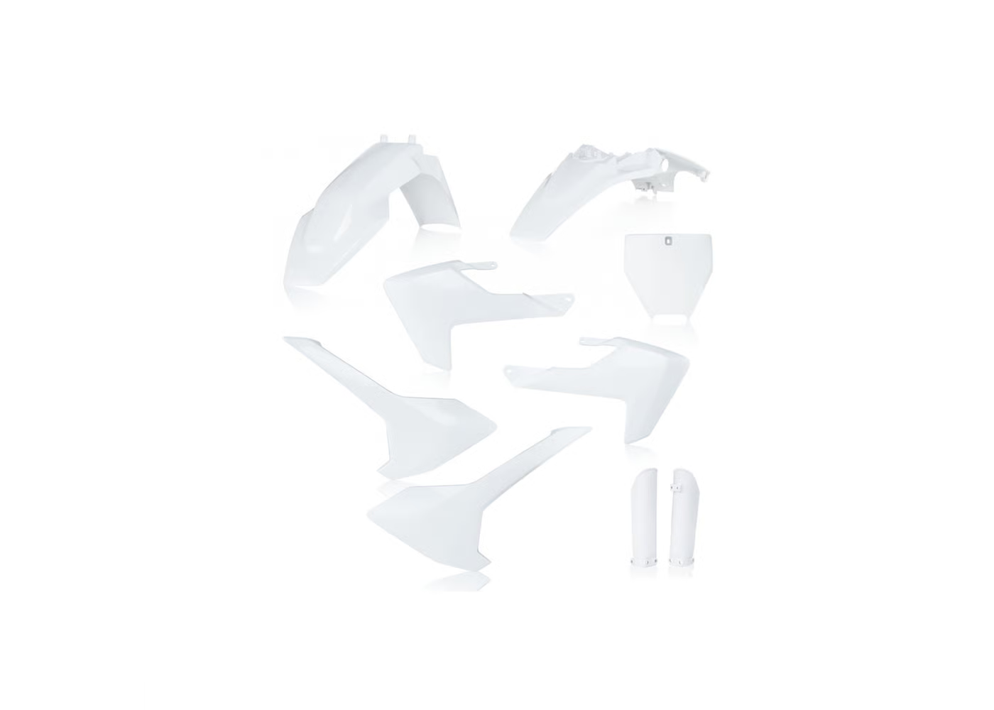 ACERBIS WHITE FULL PLASTIC KIT