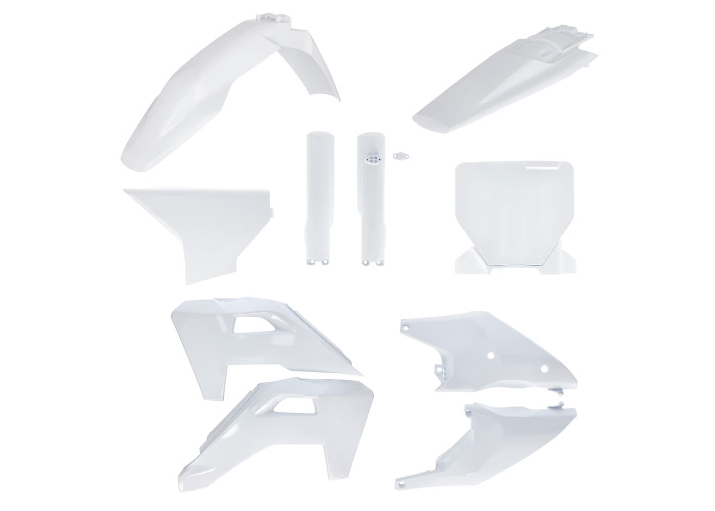ACERBIS Full Plastic Kit WHITE for Husqvarna TC 250 - TC 125 - FC 250 - FC 350 - FC 450 - TC 300 - TX 300 - FX 350 - FX 450 - TC 150