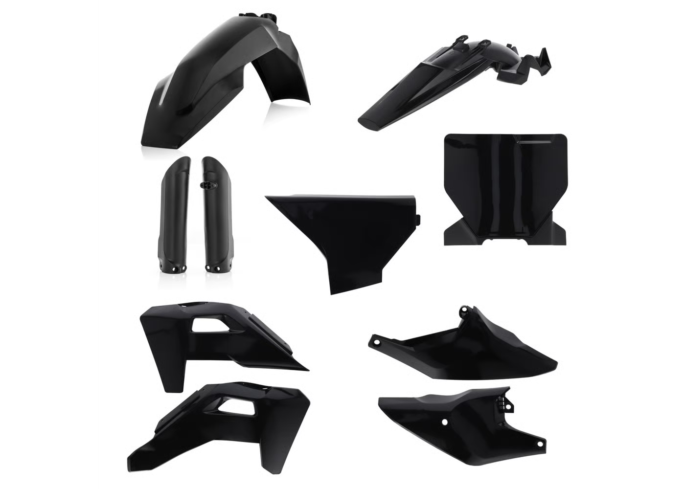 ACERBIS BLACK FULL PLASTIC KIT