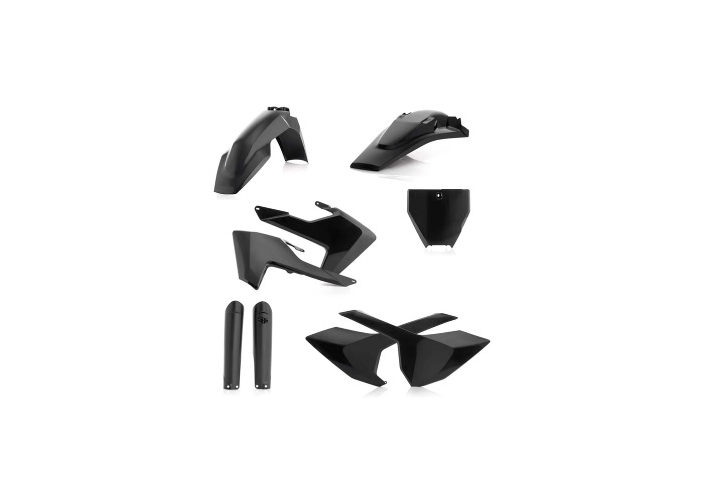 ACERBIS BLACK FULL PLASTIC KIT