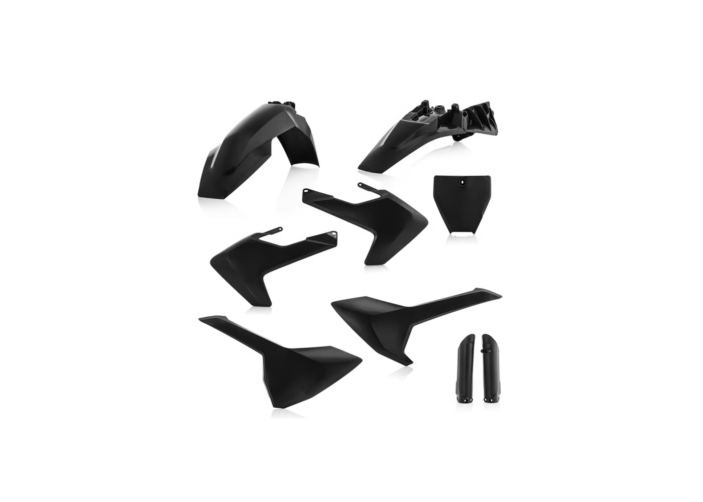 ACERBIS BLACK FULL PLASTIC KIT