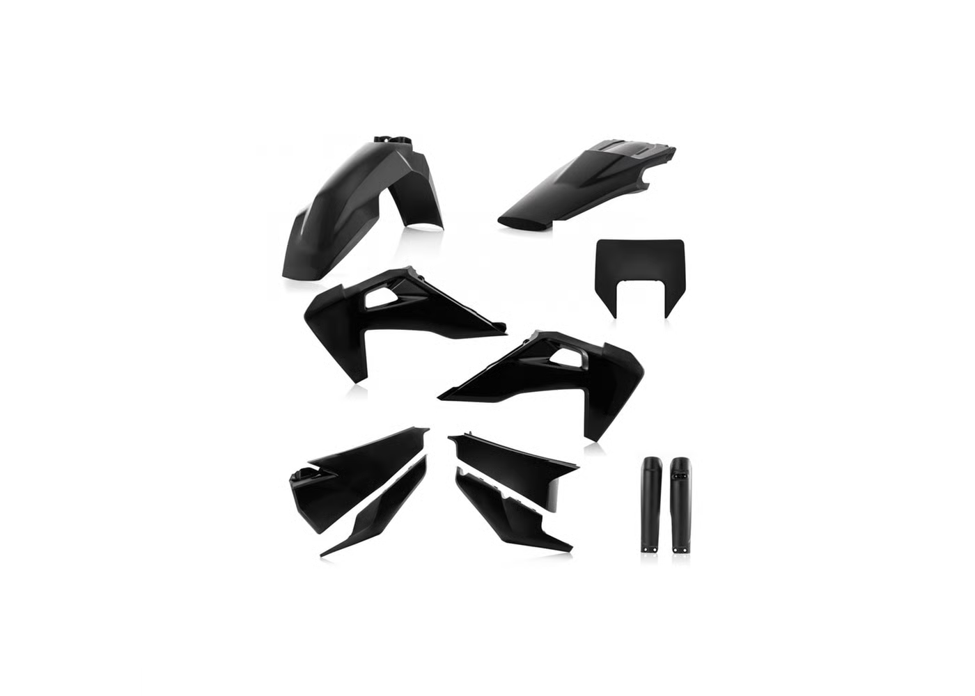 ACERBIS BLACK FULL PLASTIC KIT